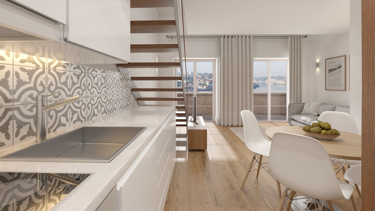 Apartamento T1 na Serra do Pilar