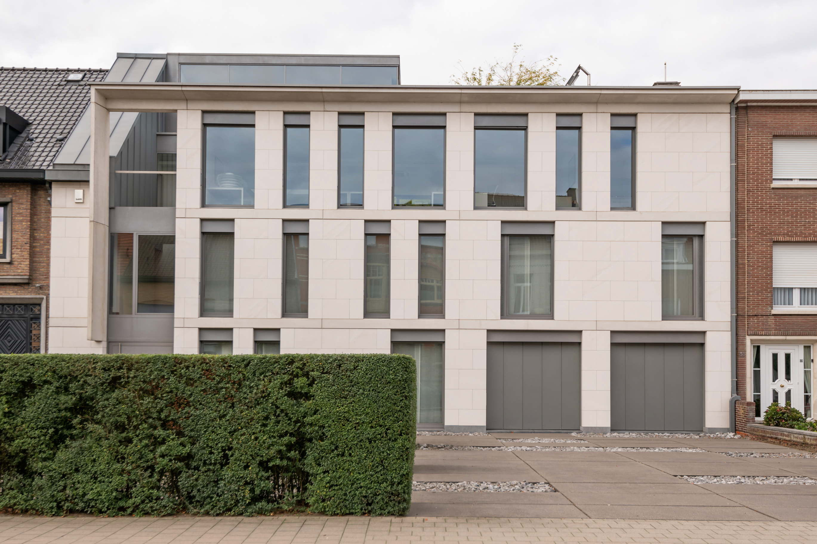 Architectenwoning met zicht op natuurgebied