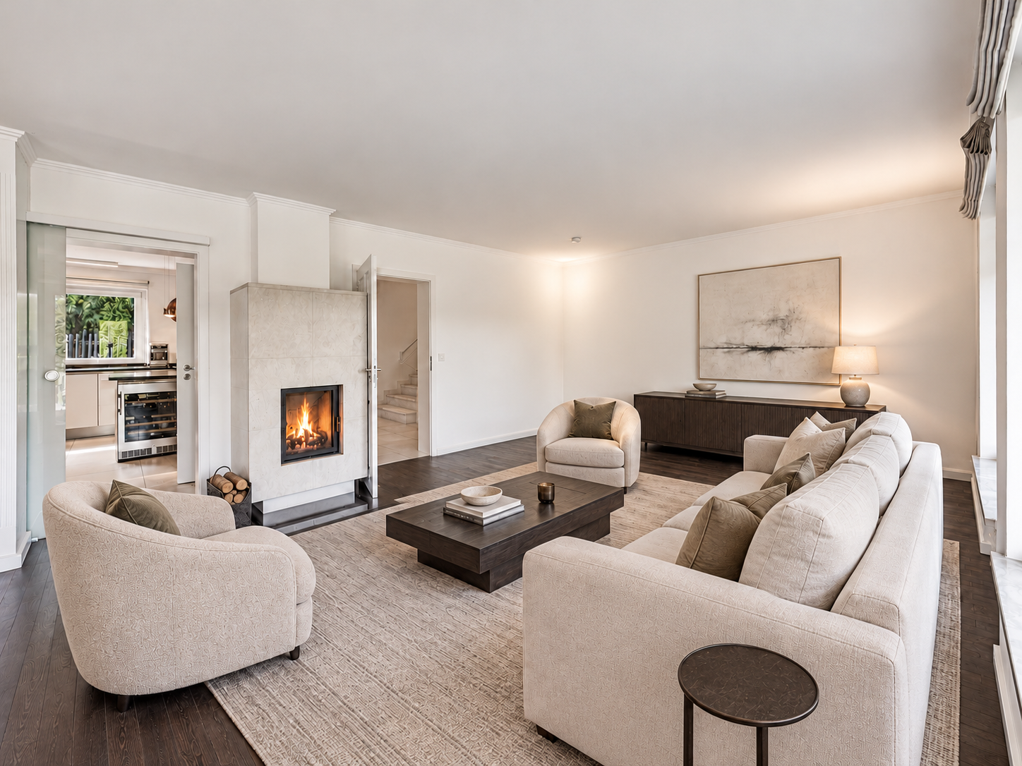 Quiet and exclusive in Solln – 316 m² living/useable space [AI-modified]