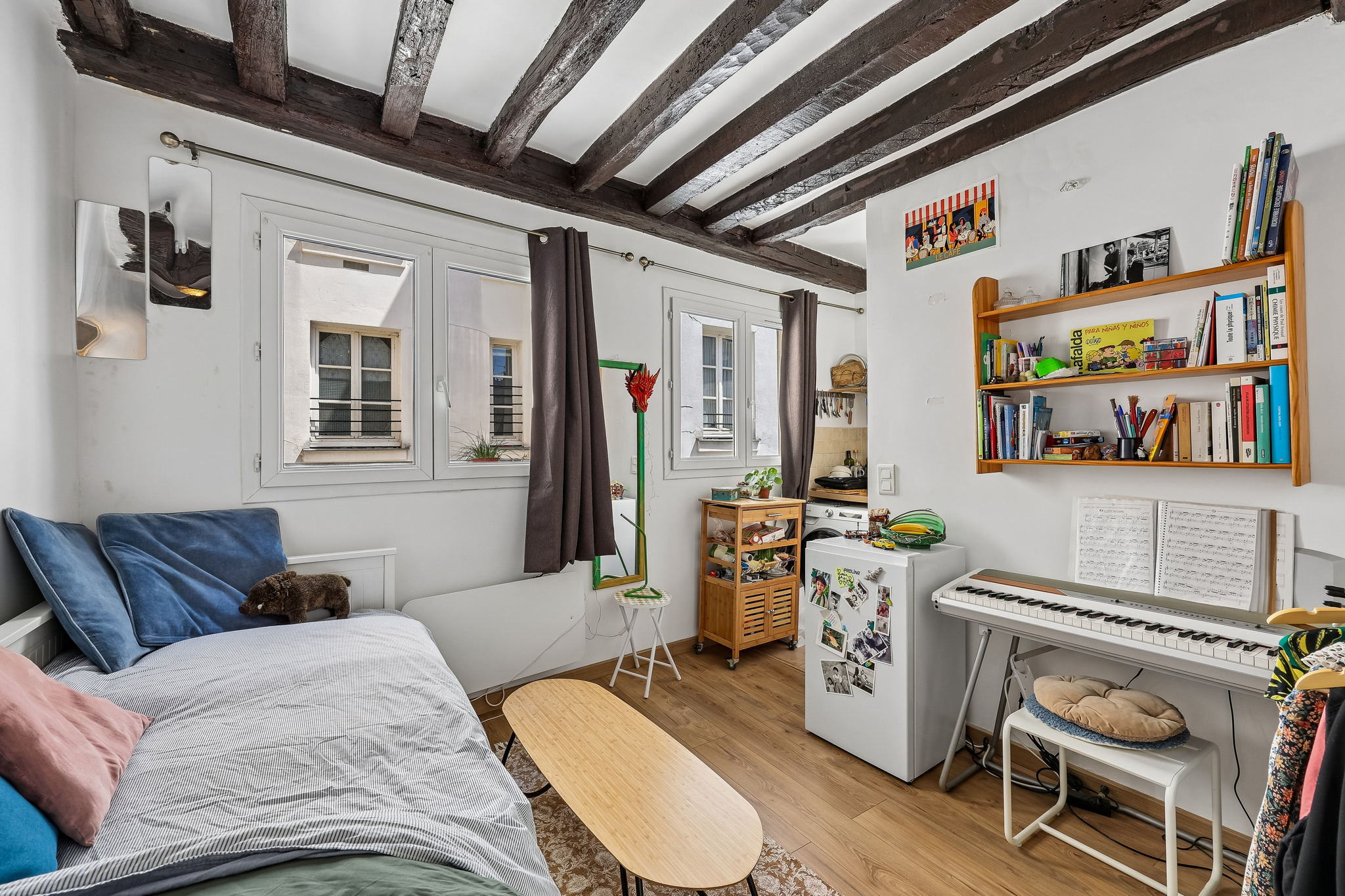 Paris 4th - Charming quiet studio in the heart of the Marais