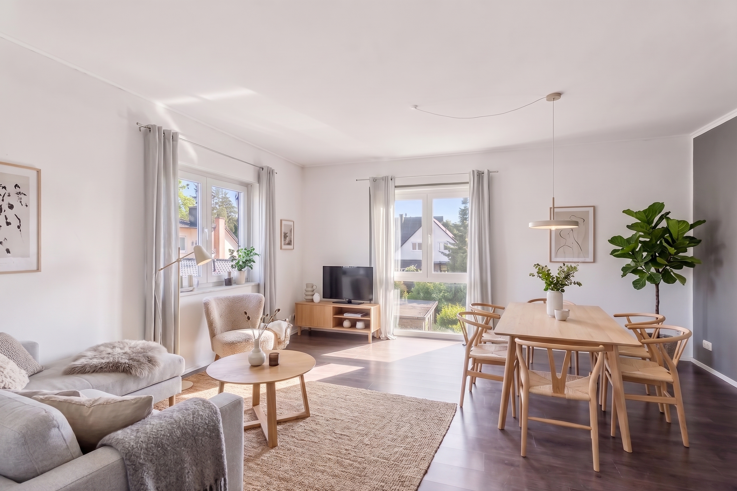 Seltene Investmentgelegenheit in Neuenhagen bei Berlin: Vermietete Wohnung im ruhigen 2-Parteienhaus mit Garten