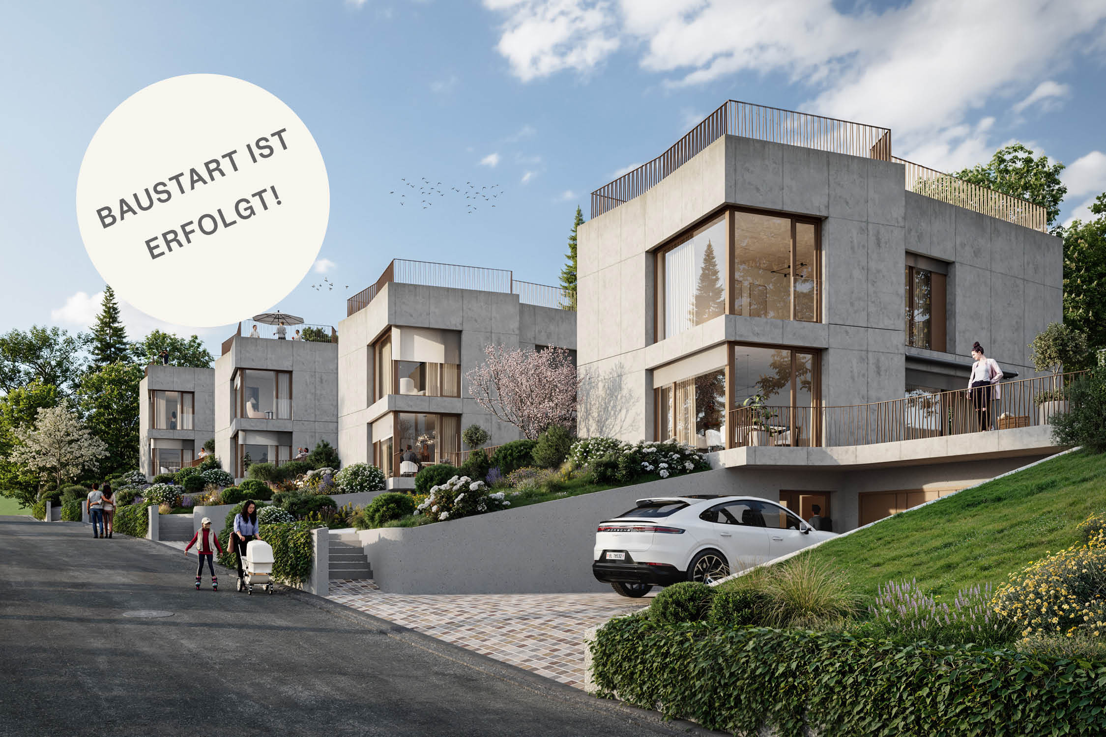 House A - New construction project: Quartett am Dürrberg