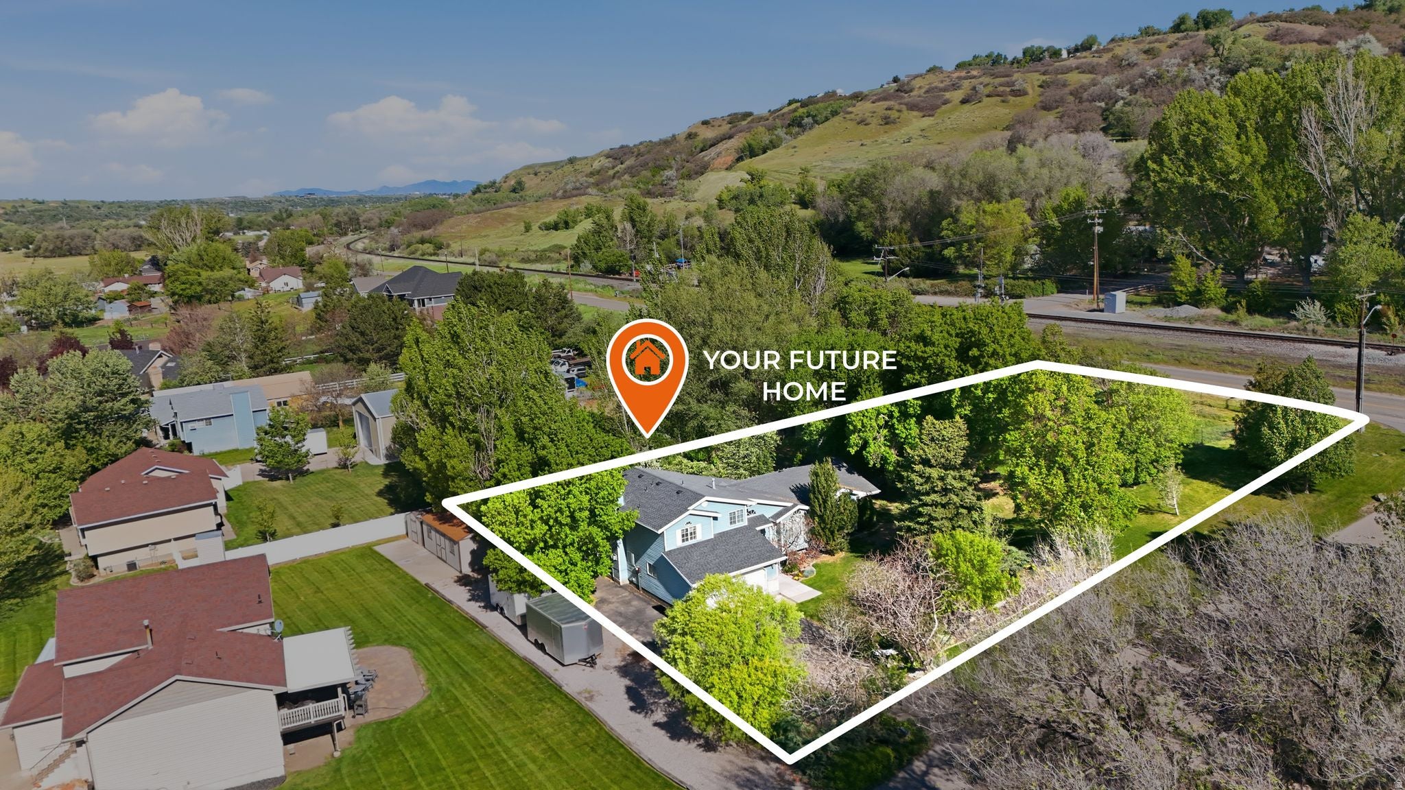 Weber Canyon Home with Privacy & Land