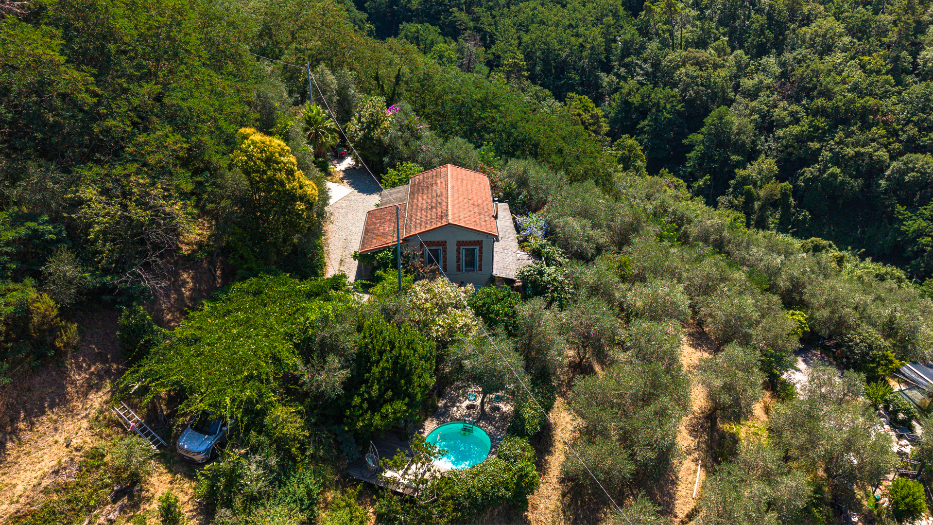 Charming Farmhouse with Sea and Lake Views