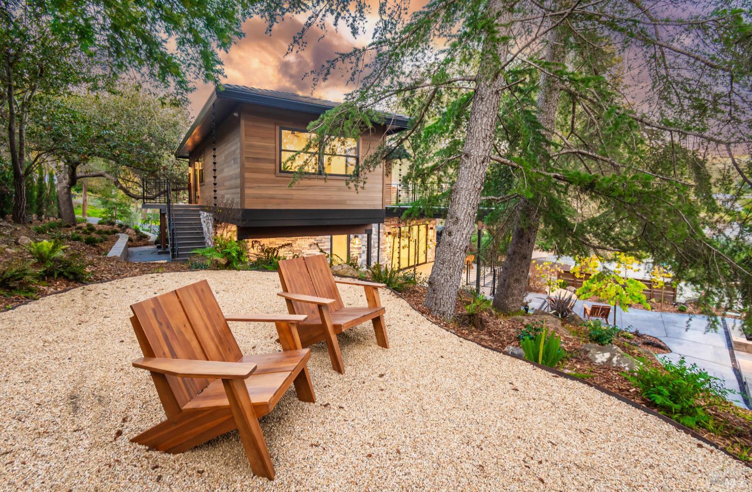 Resort architecture, six minutes from Oxbow.