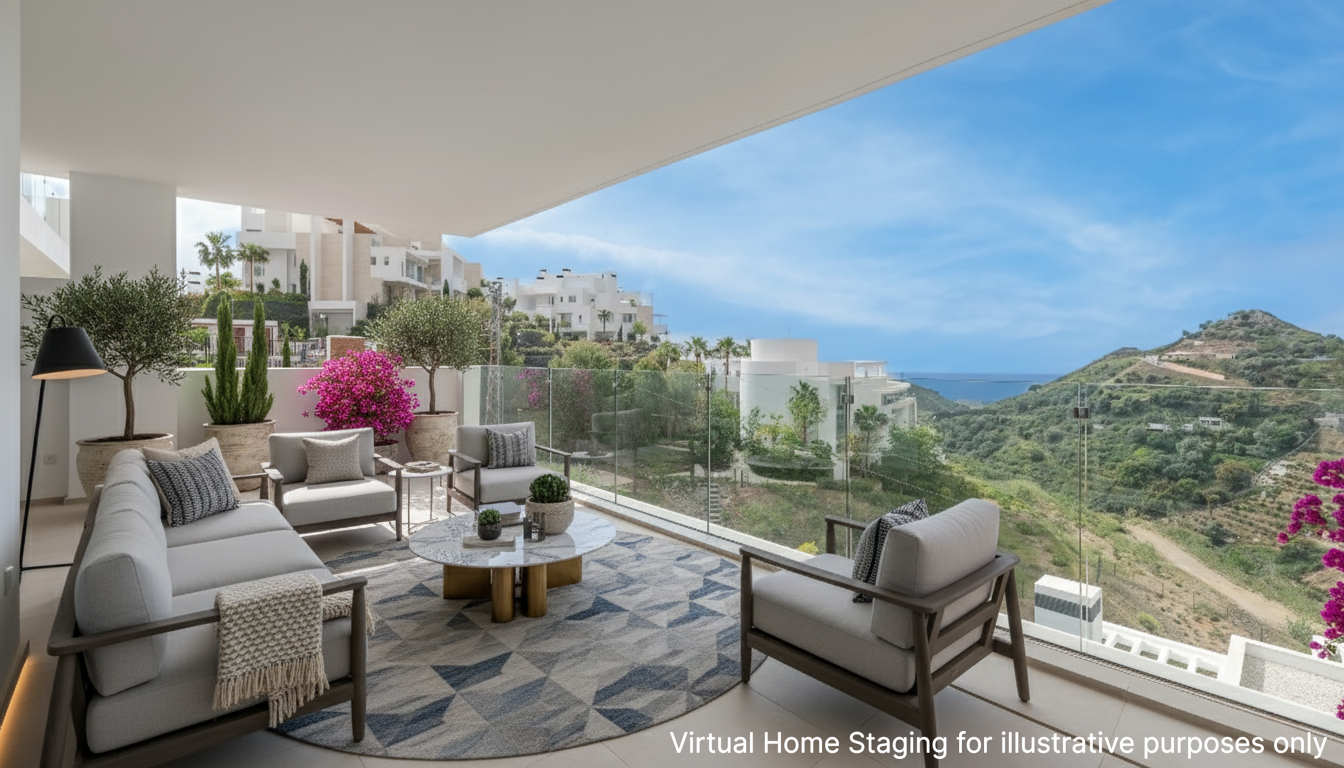 Best Priced Apartment in Palo Alto Marbella with Panoramic Sea Views