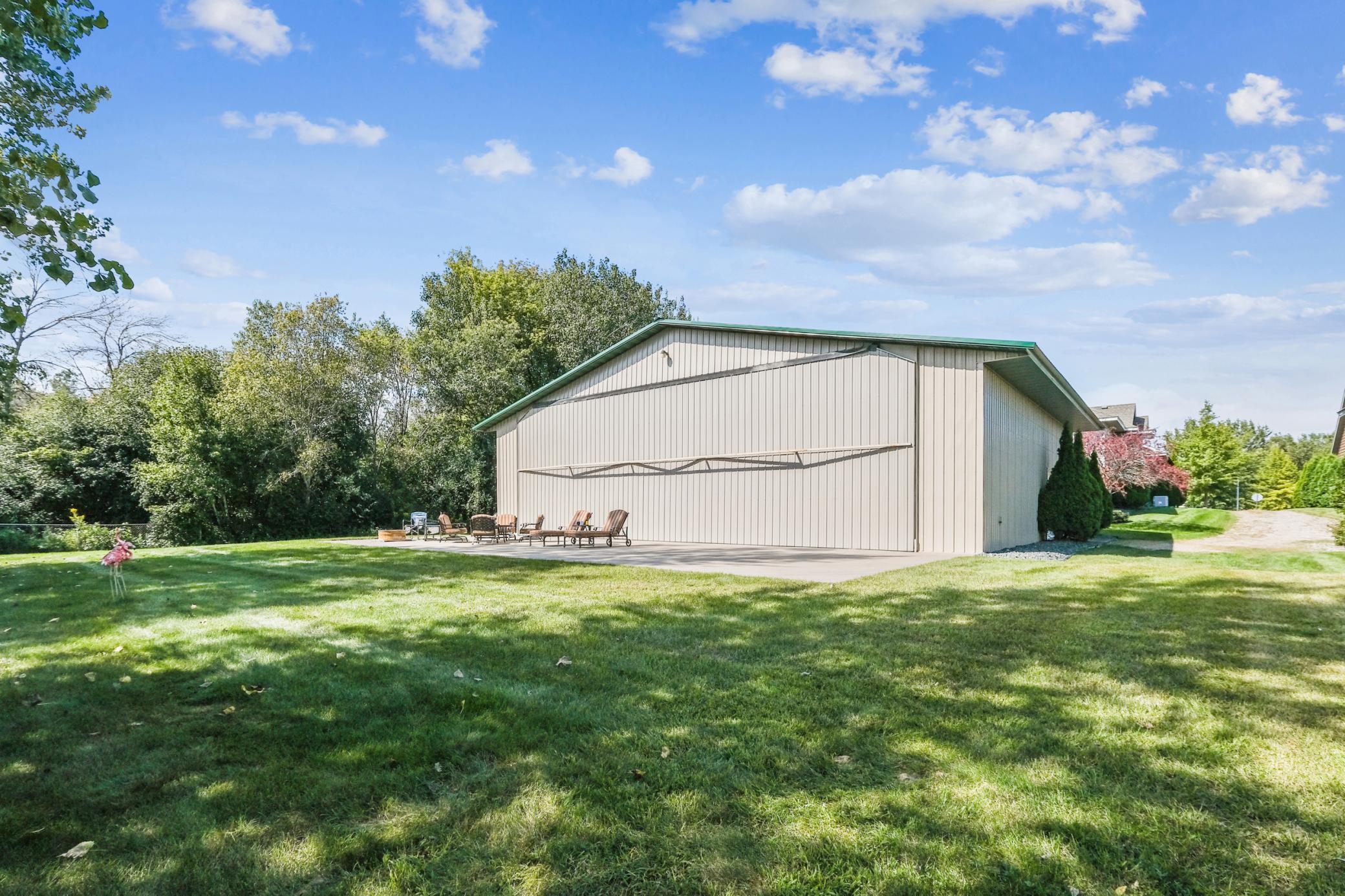 Luxury Airpark Home with 50x60 Hangar in Lino Lakes