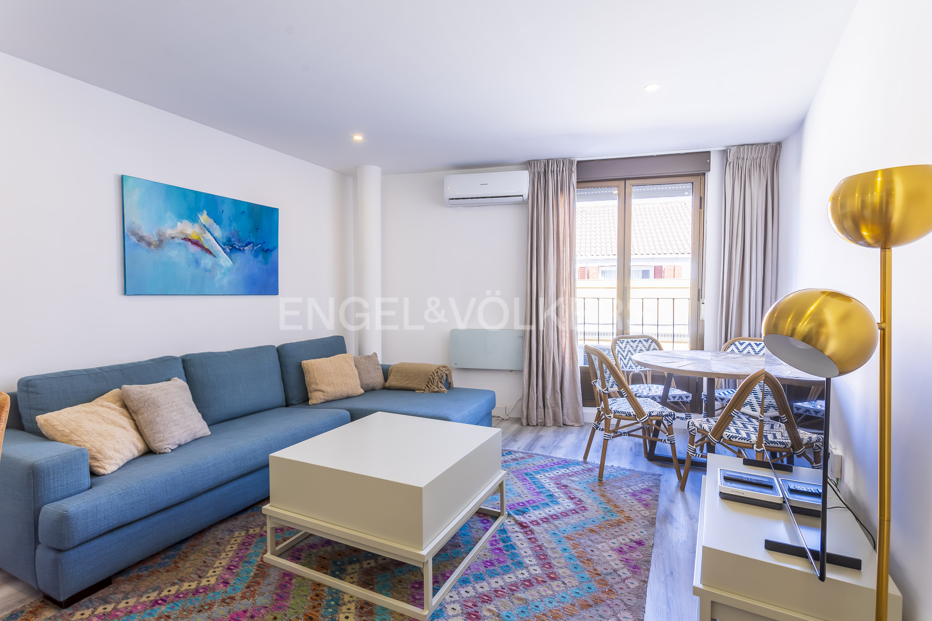 Bright Two-Bedroom Apartment for Rent in Malasaña