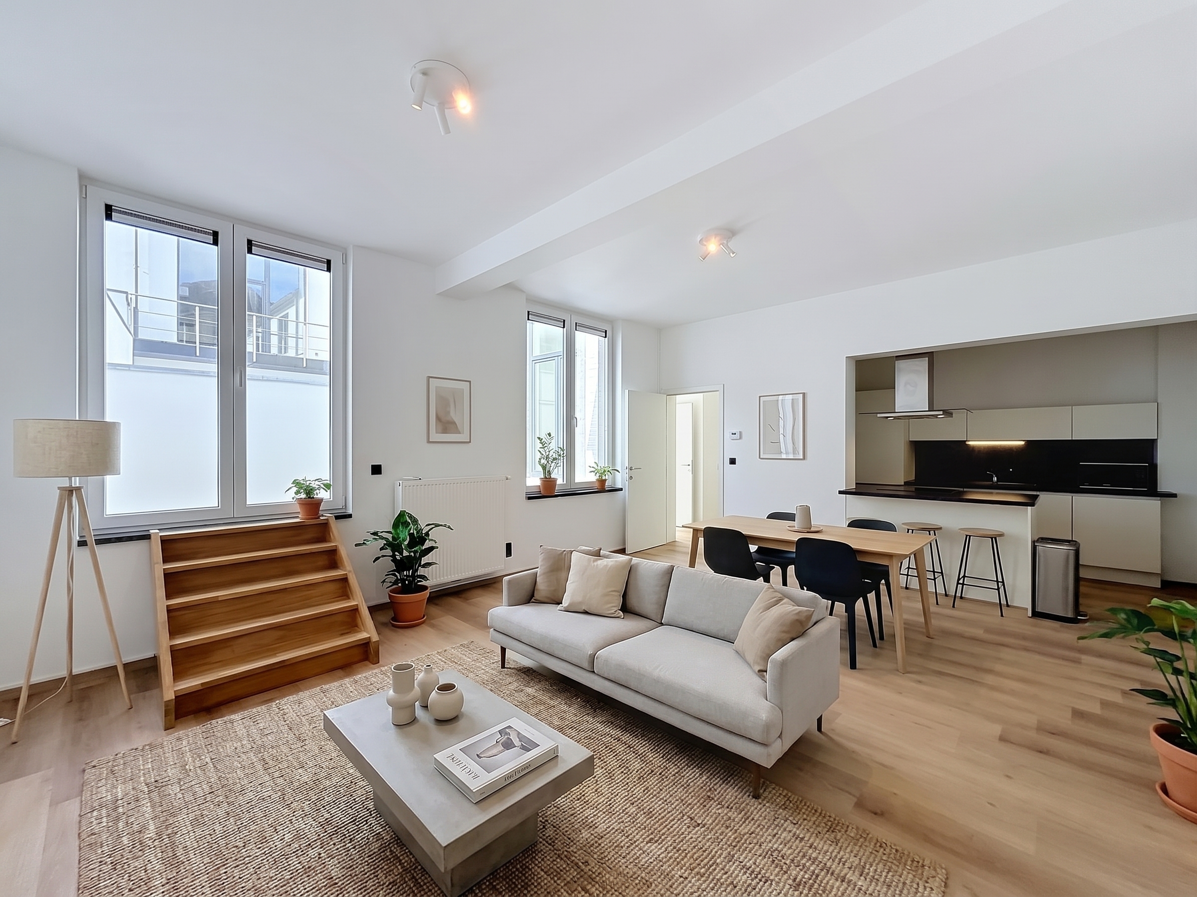 Appartement une chambre de 64 m² avec terrasse de 30 m² [AI-modified]