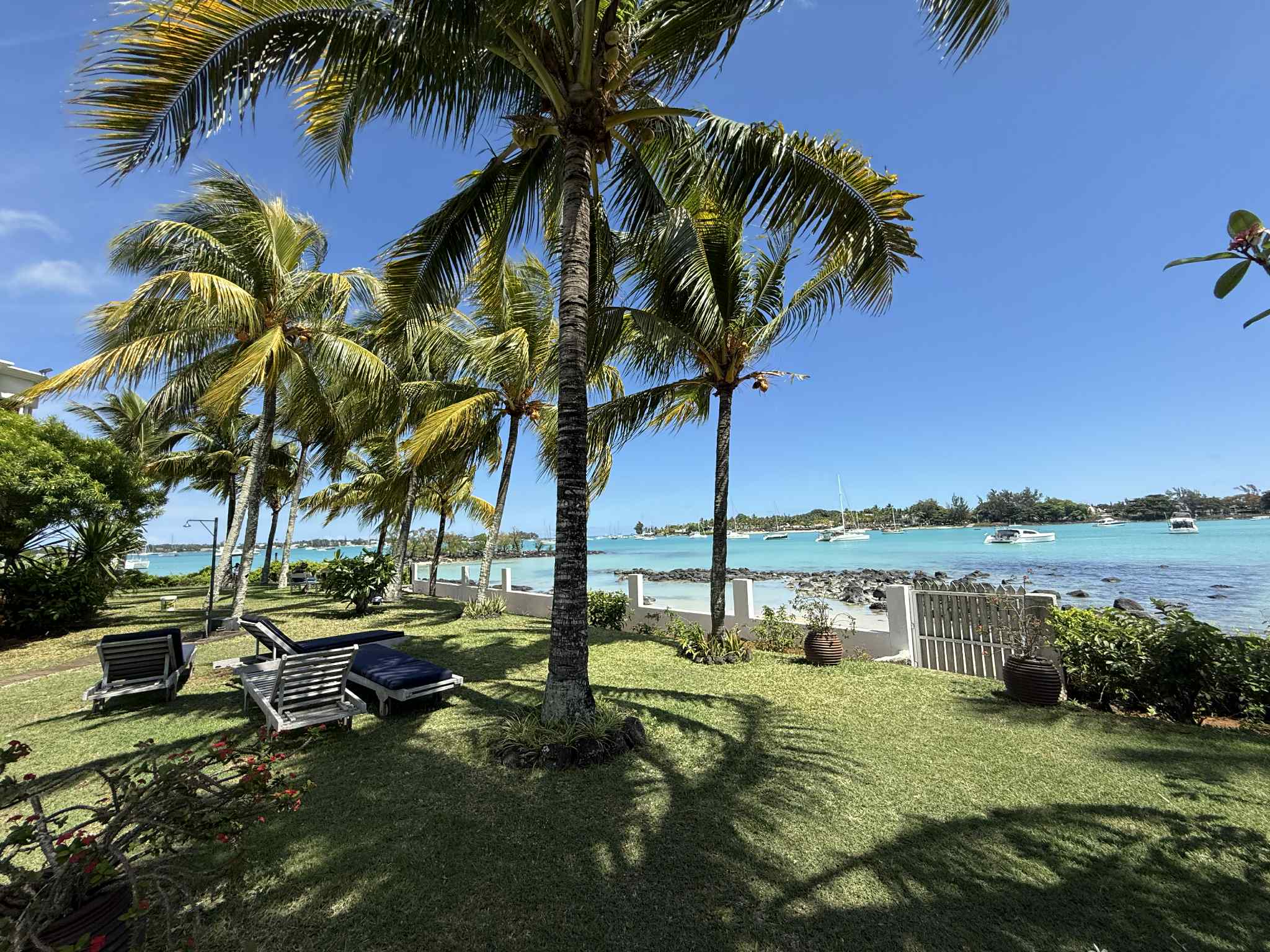 Beachfront 2-Bedroom Apartment for Rent in the Heart of Grand Baie