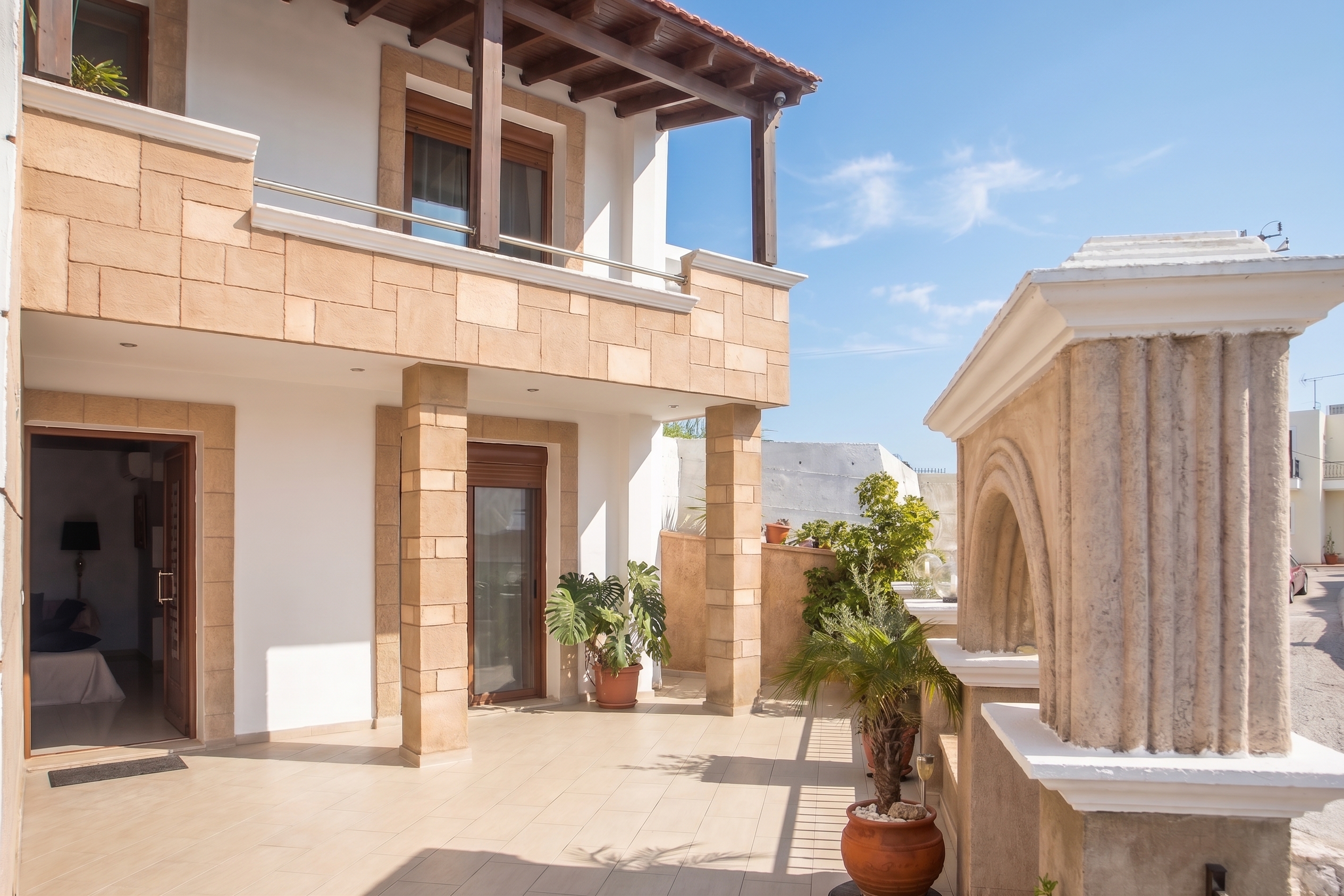 Comfortable home in the village of Koskinou