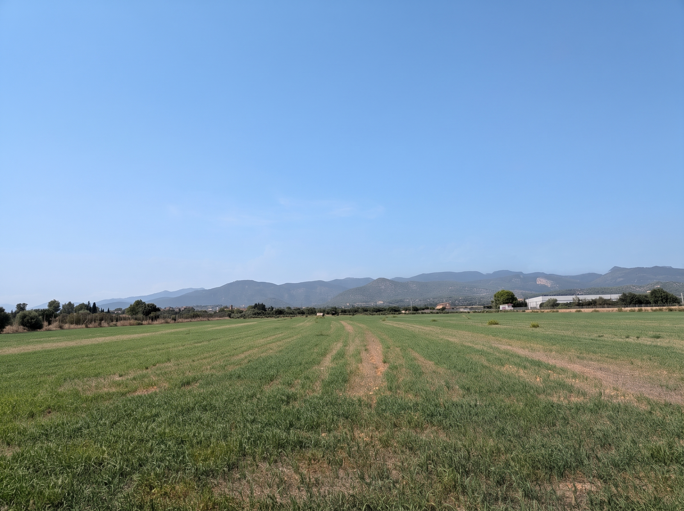 Baugrundstück in der Nähe von Santa Maria del Camí mit guter Anbindung und Blick auf die Serra de Tramuntana