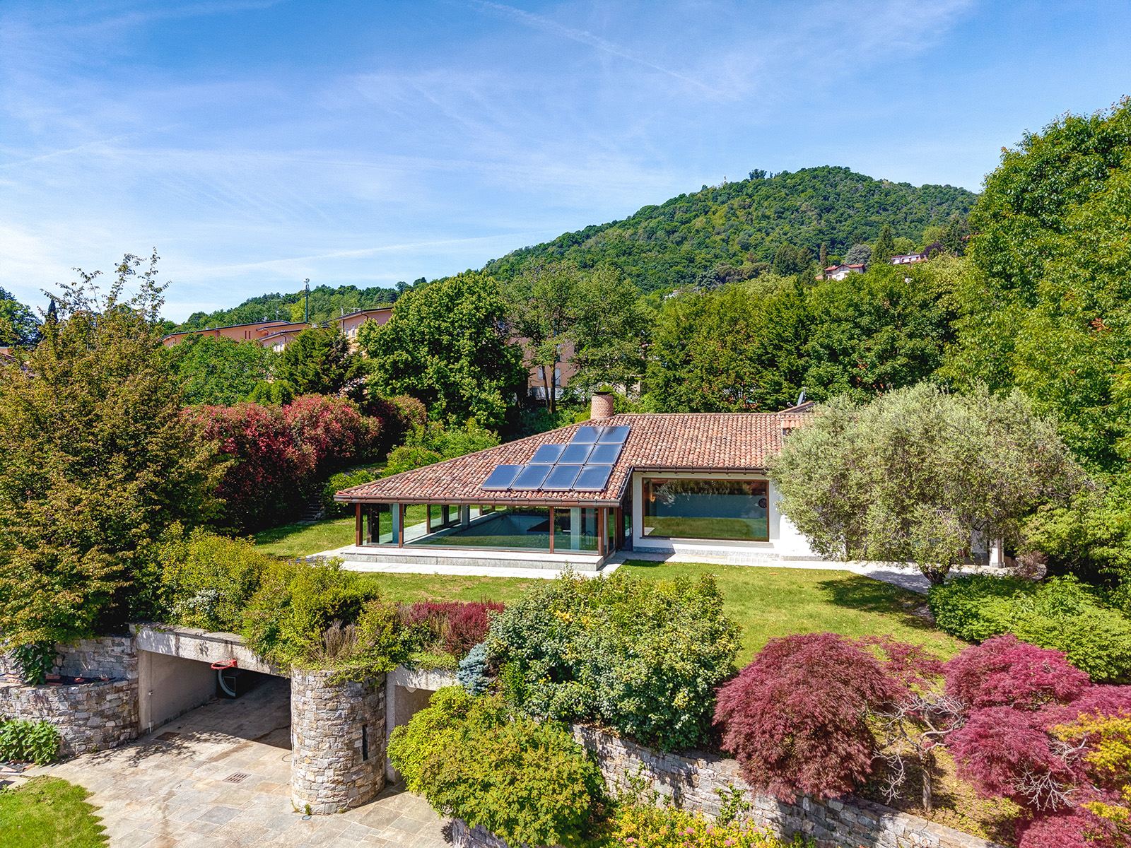 Exclusive Residence with Indoor Swimming Pool in the Hills of Erba