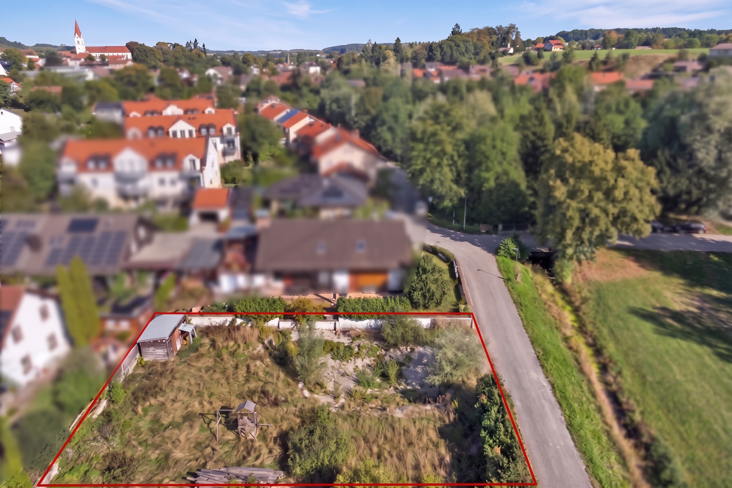Isen: Build in a prime location with sweeping views of greenery