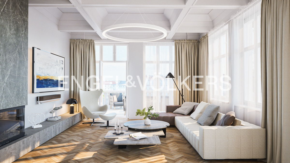 Sale of apartment 4+kt with terraces and front garden in the Vila na Stráži project