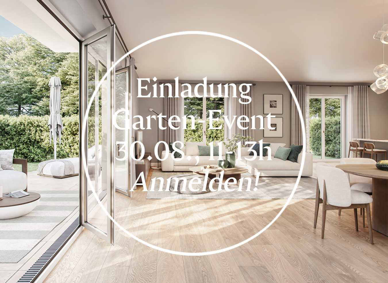 GARTEN-EVENT AM 30.08. * Ihr Gartentraum!