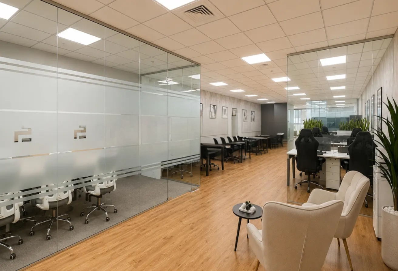Semi-Furnished| Prime Location| Stunning Office