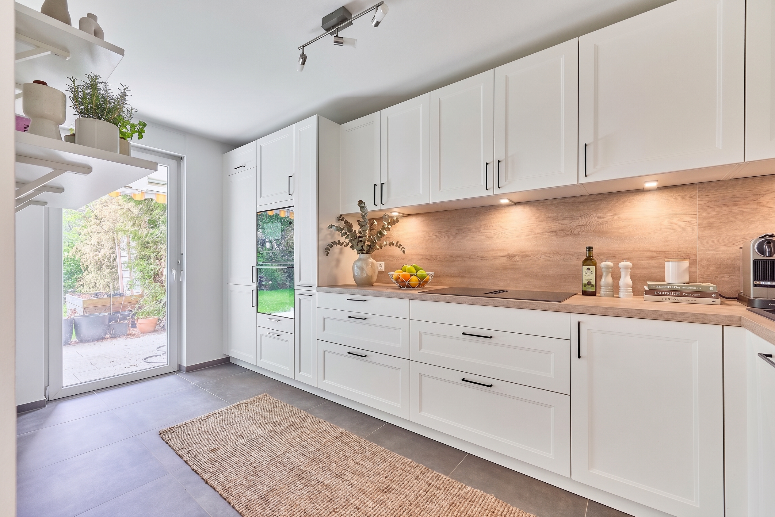 Attraktive & moderne 3-Zimmer Gartenwohnung in zentraler Lage von Darmstadt-West! [KI-modifiziert]