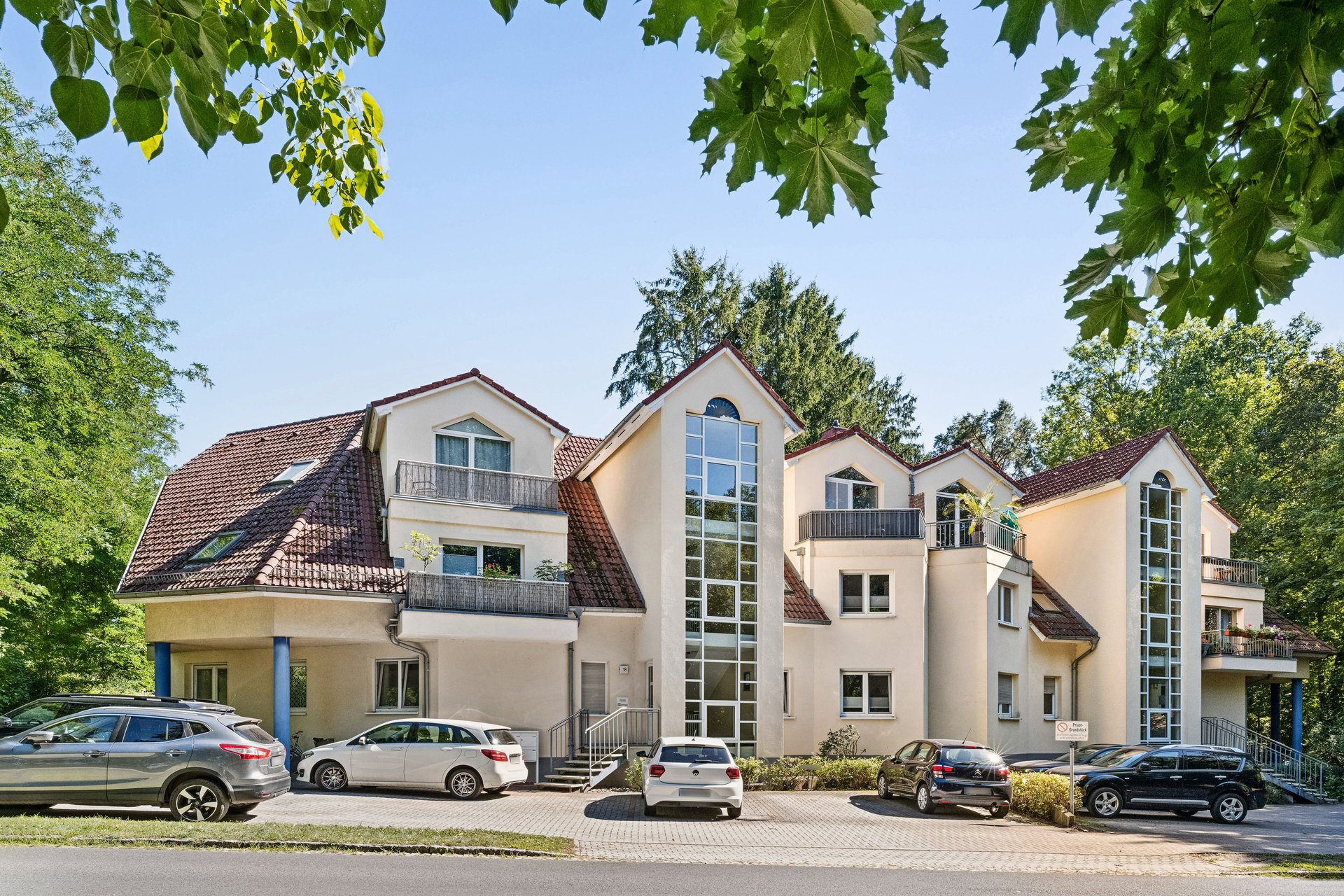 Zentral wohnen, Natur genießen - charmante 2-Zimmer-Wohnung mit 2 Balkonen