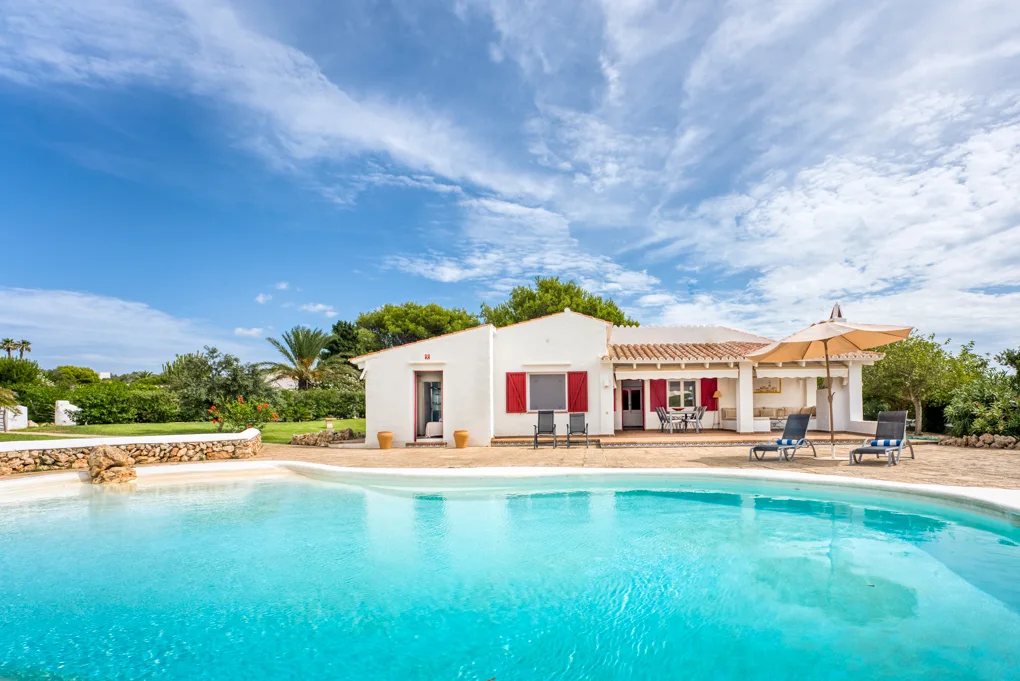 Alquiler vacacional - Coqueto chalet con piscina en Cap d'en Font, Menorca