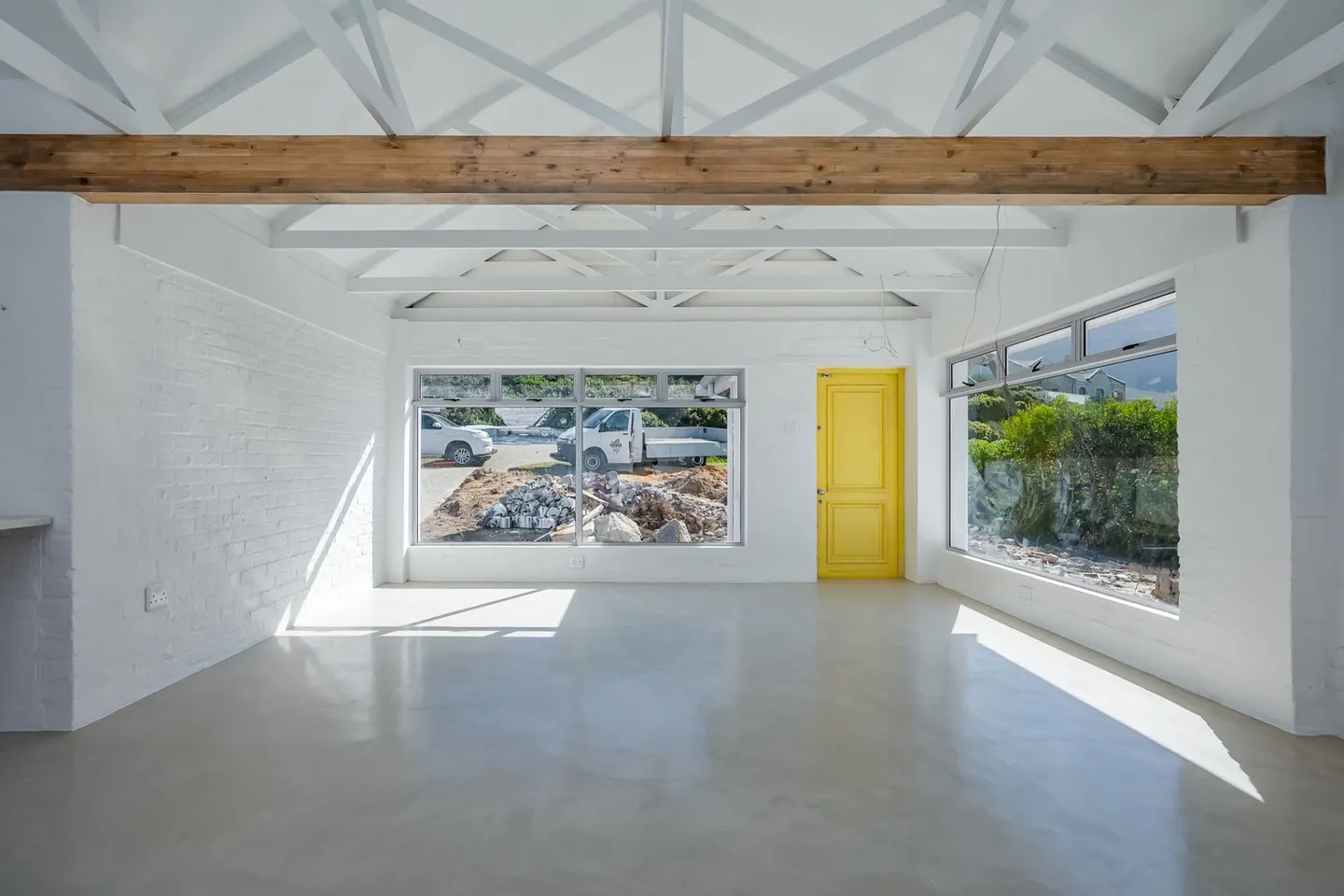 Welcoming front entrance