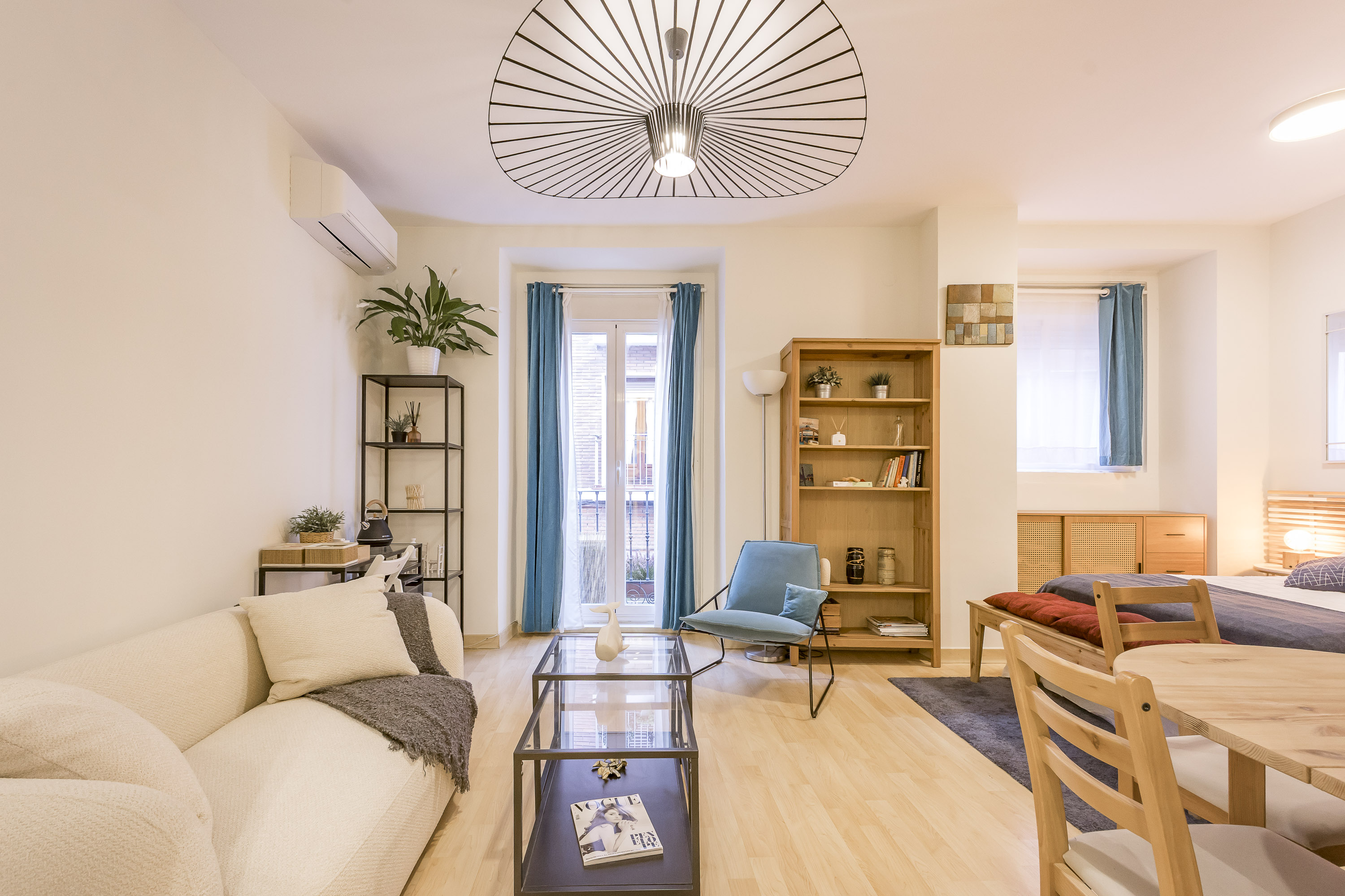 Stylish 1-bedroom apartment with exterior views