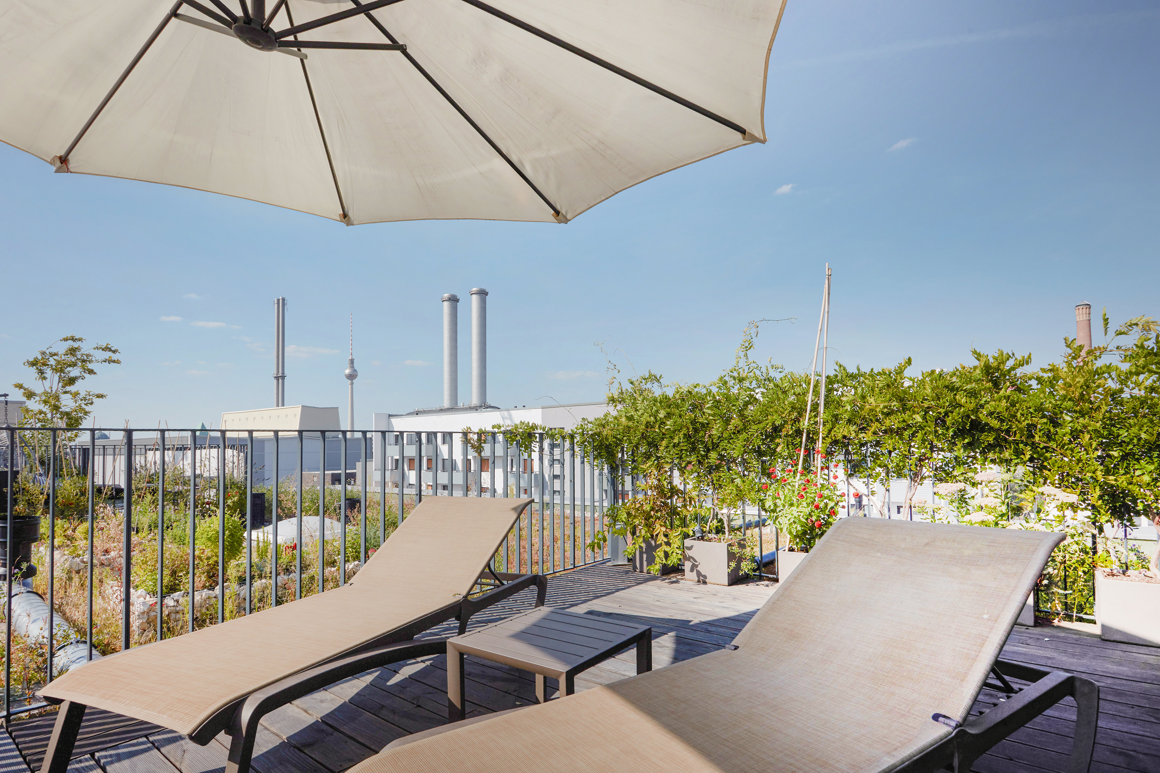 Über den Dächern: Penthouse mit privatem Rooftop