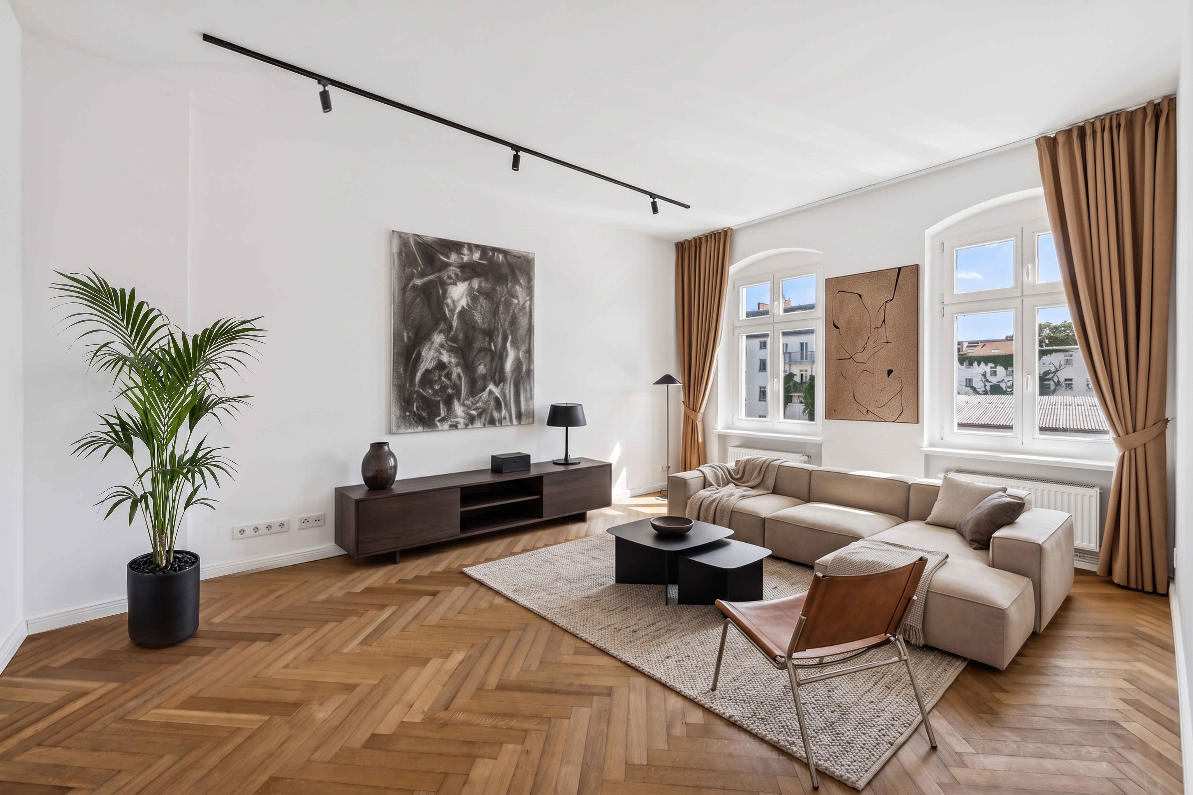 Helle und großzügige 2-Zimmer-Wohnung nahe Paul-Lincke-Ufer [KI-modifiziert]
