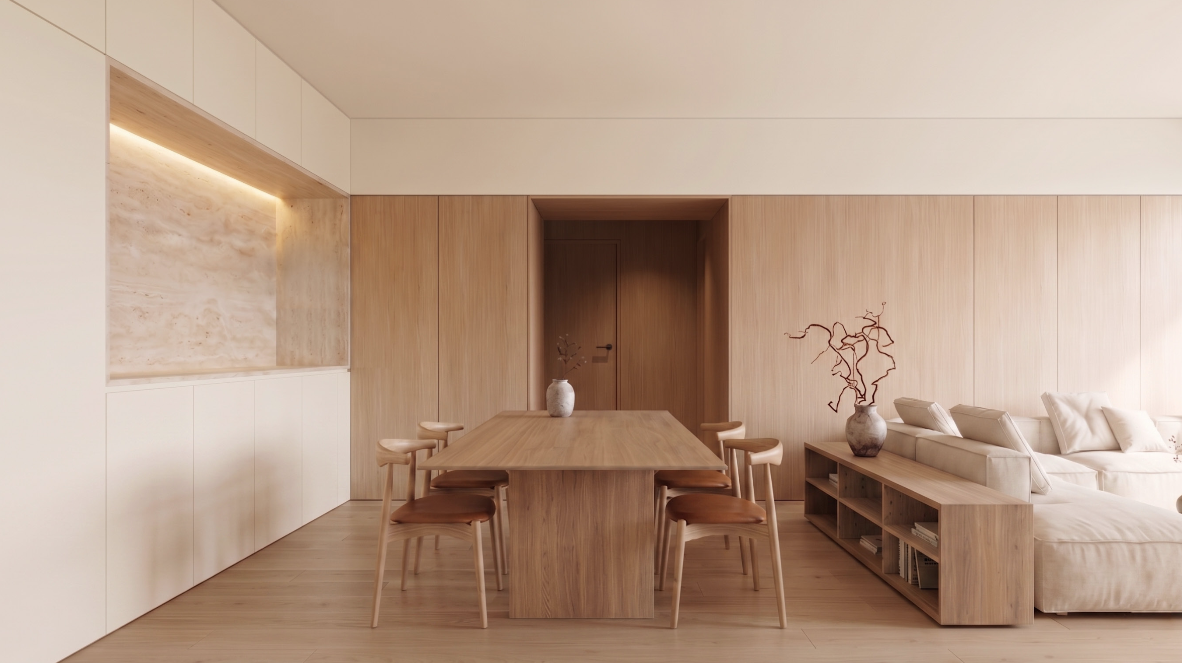 Exclusiva vivienda de tres dormitorios con espectacular terraza privada