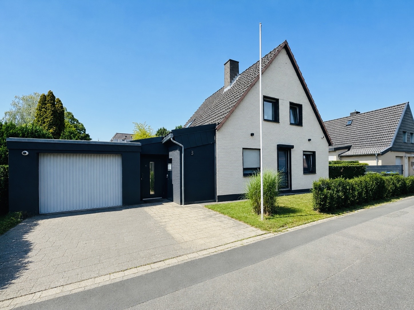 Charming single-family home in a quiet residential neighborhood [AI-modified]
