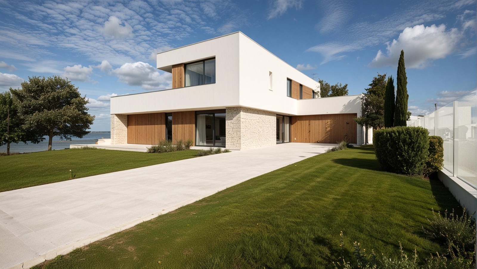 Modern new home
