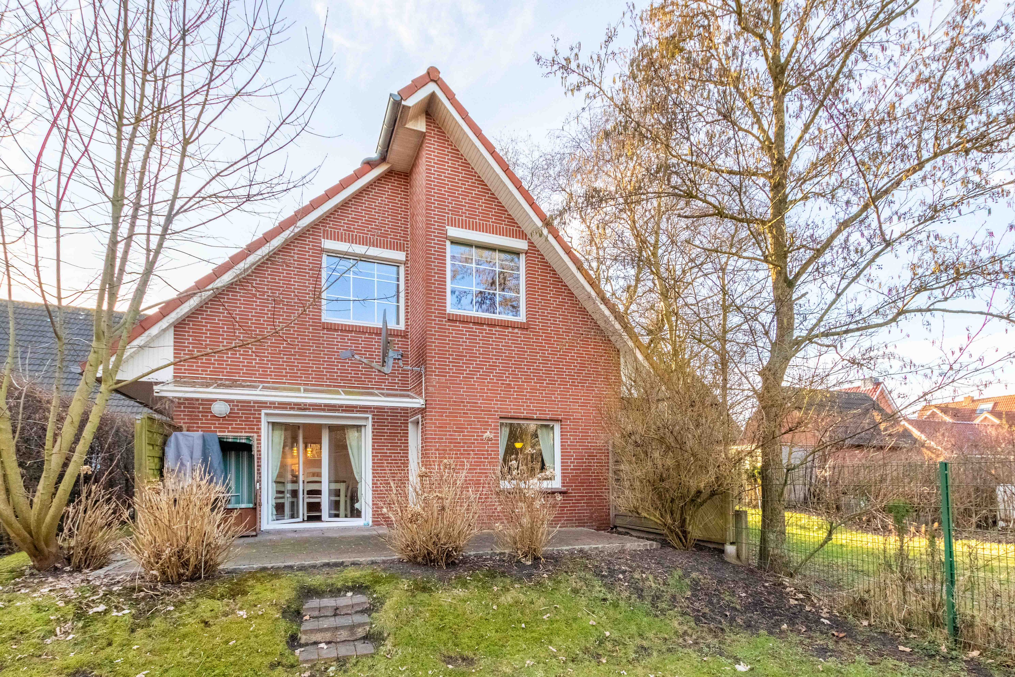 Ihr neues Zuhause auf Borkum: Erstwohnsitz mit Garten, Kamin und 3 Schlafzimmern