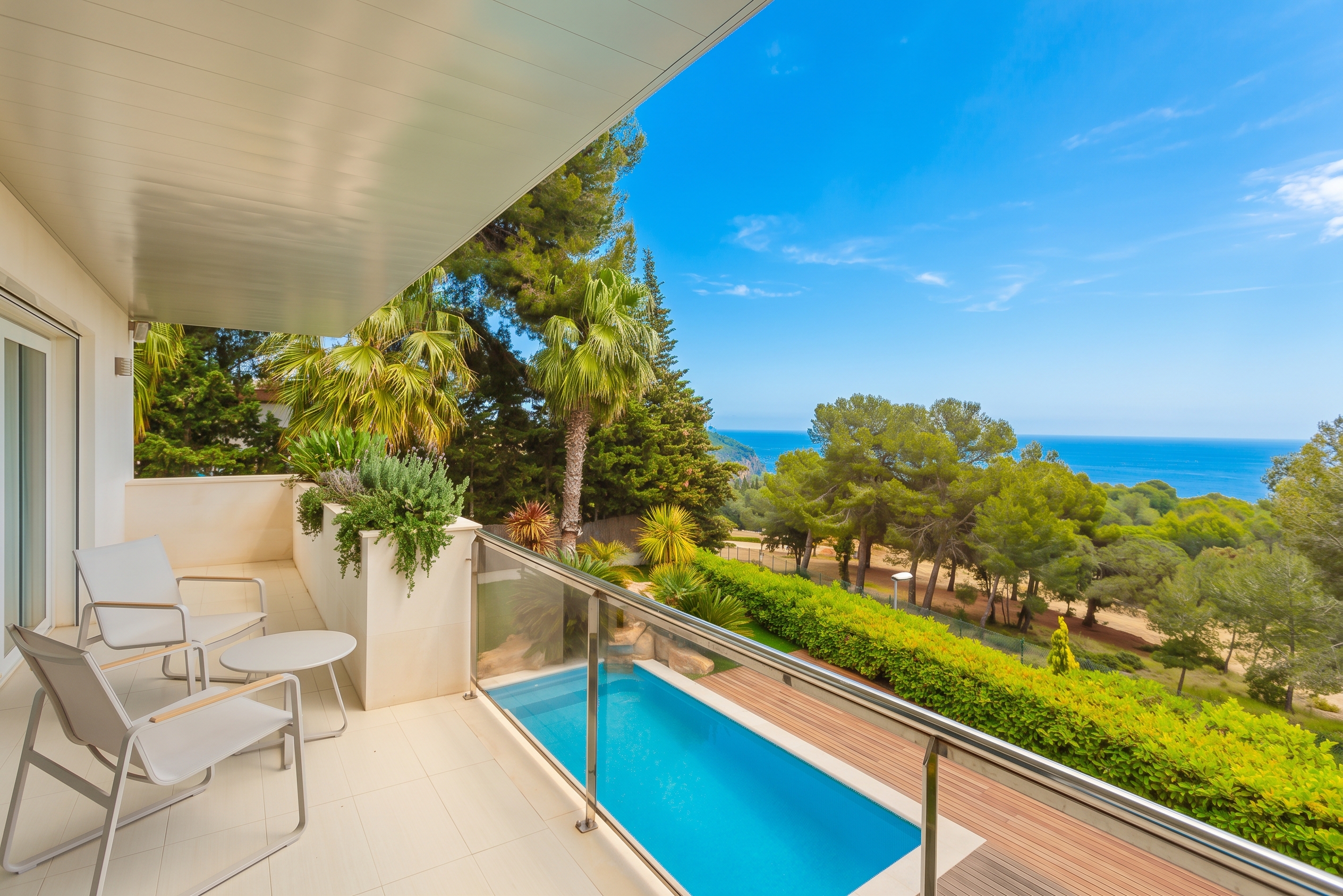 Exclusive villa with spa in Blanes
