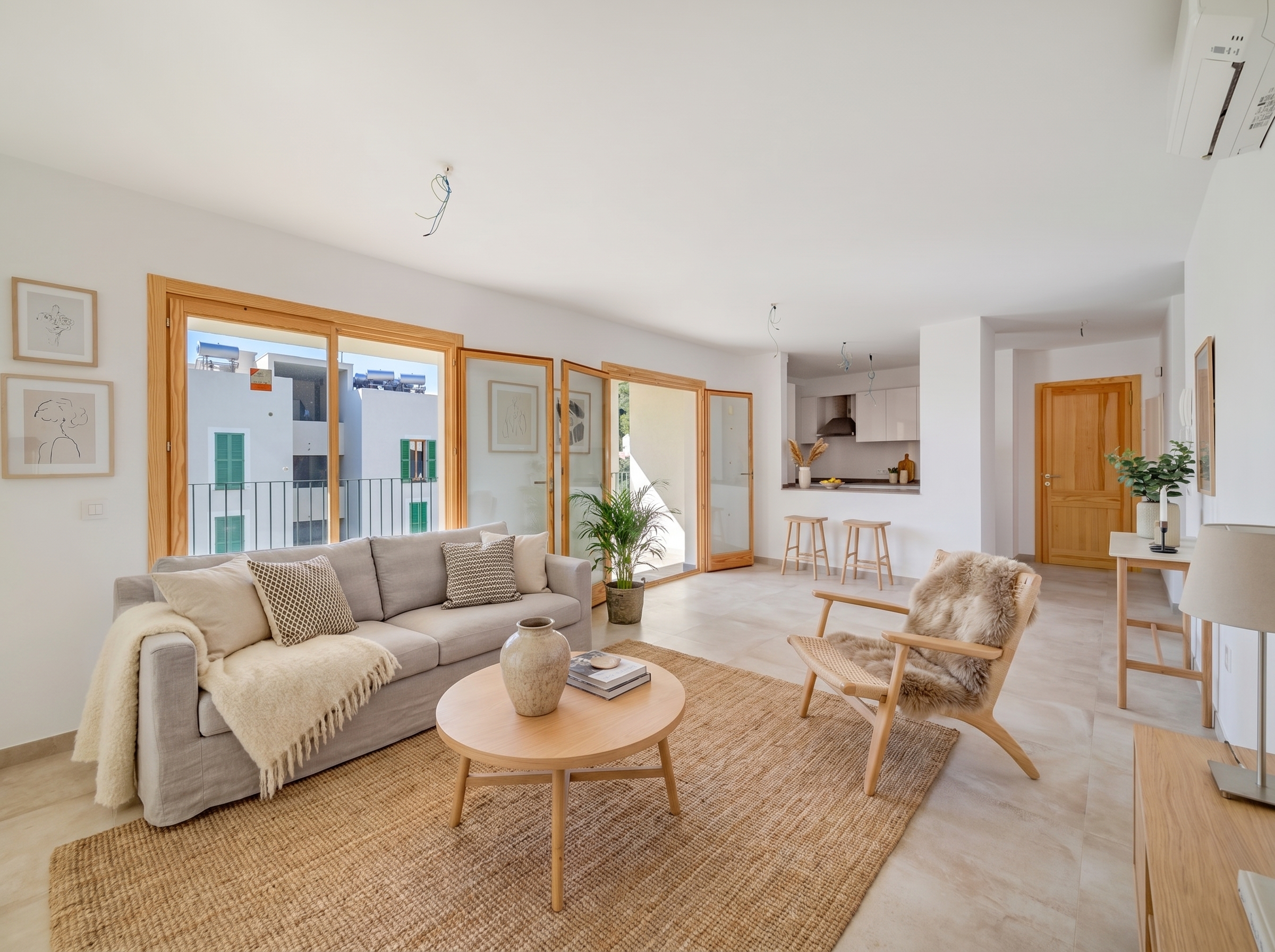 New development - Apartment with community pool near the sea in Puerto Pollensa