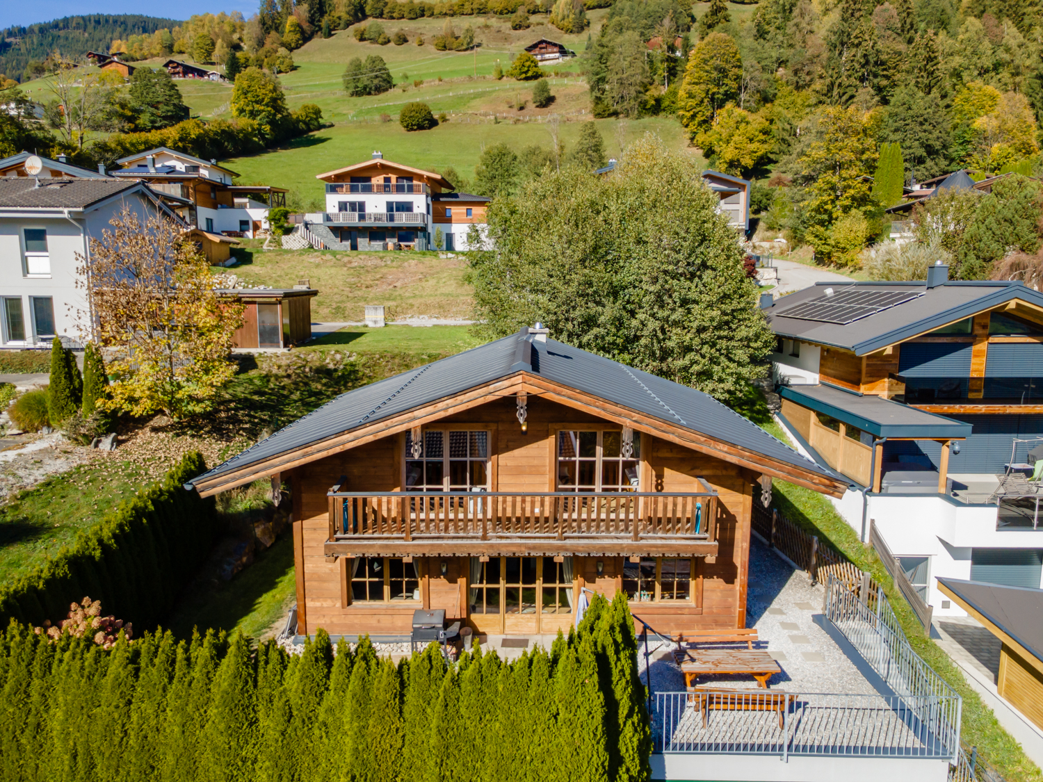Alpine Lifestyle Investment – Solid-Wood Chalet with Sauna and Panoramic Views