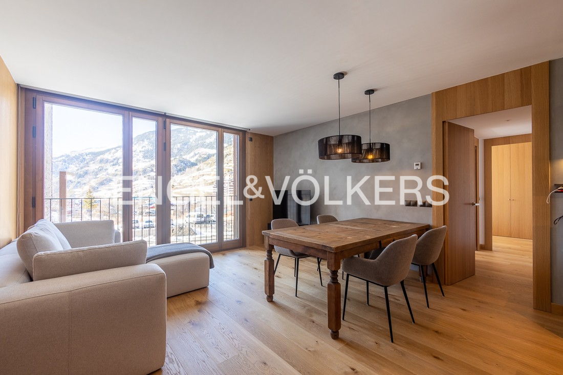 Exclusiu apartament de 2 habitacions a peu de les pistes de Grandvalira.