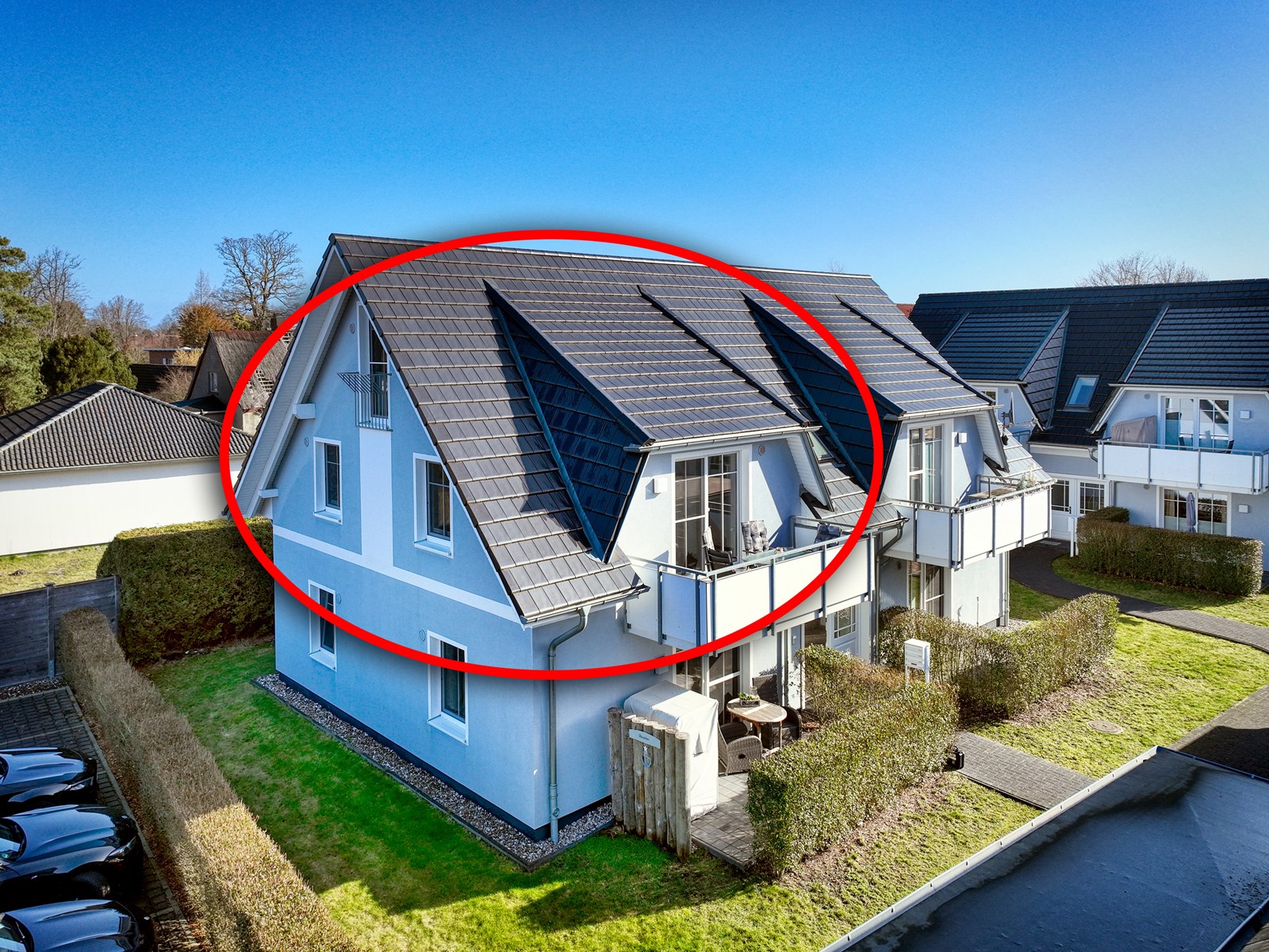 Lebensart Zingst - eine wertige Maisonette-Wohnung zur Ferienvermietung