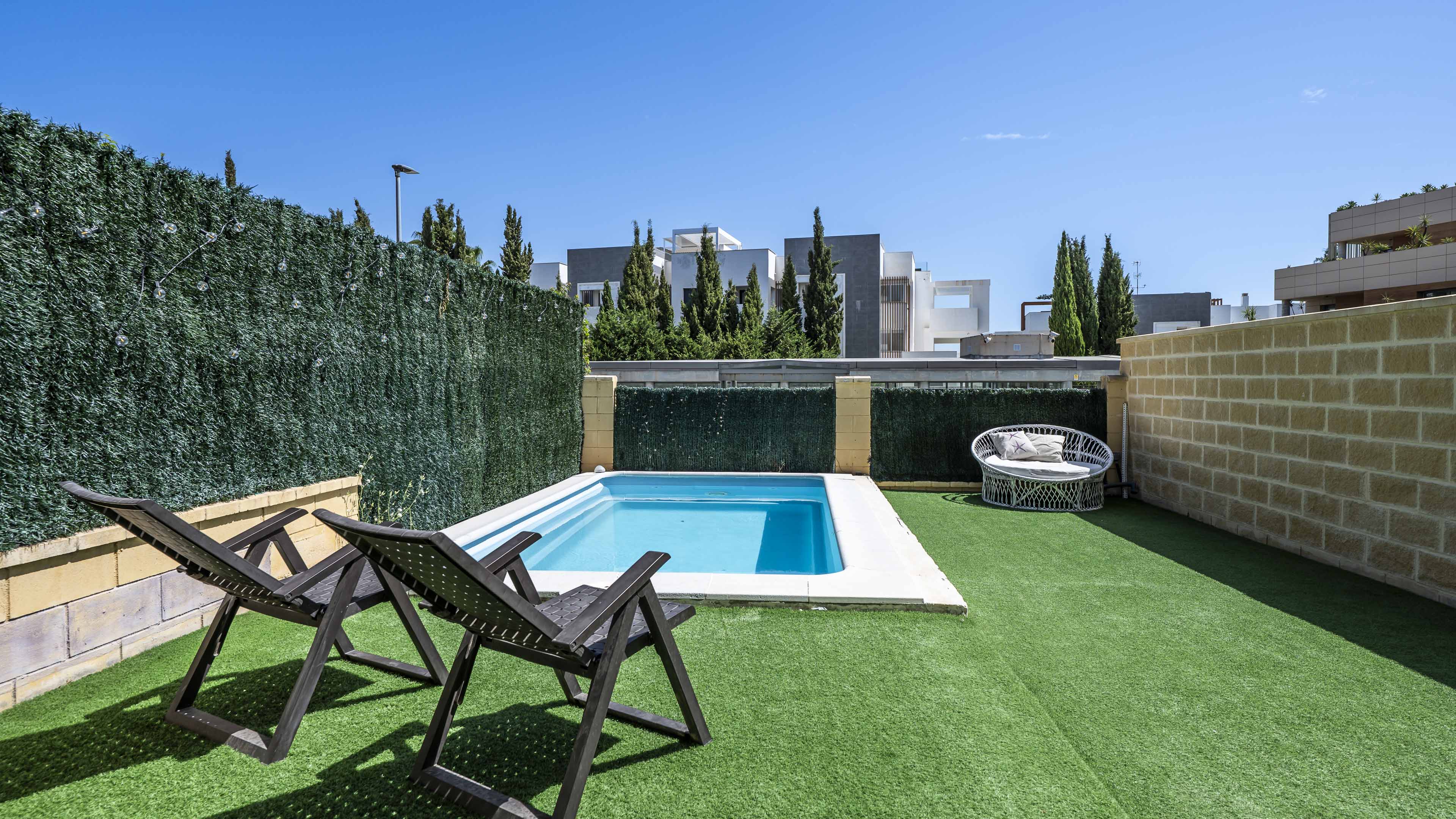 Bright semi-detached house in Cancelada
