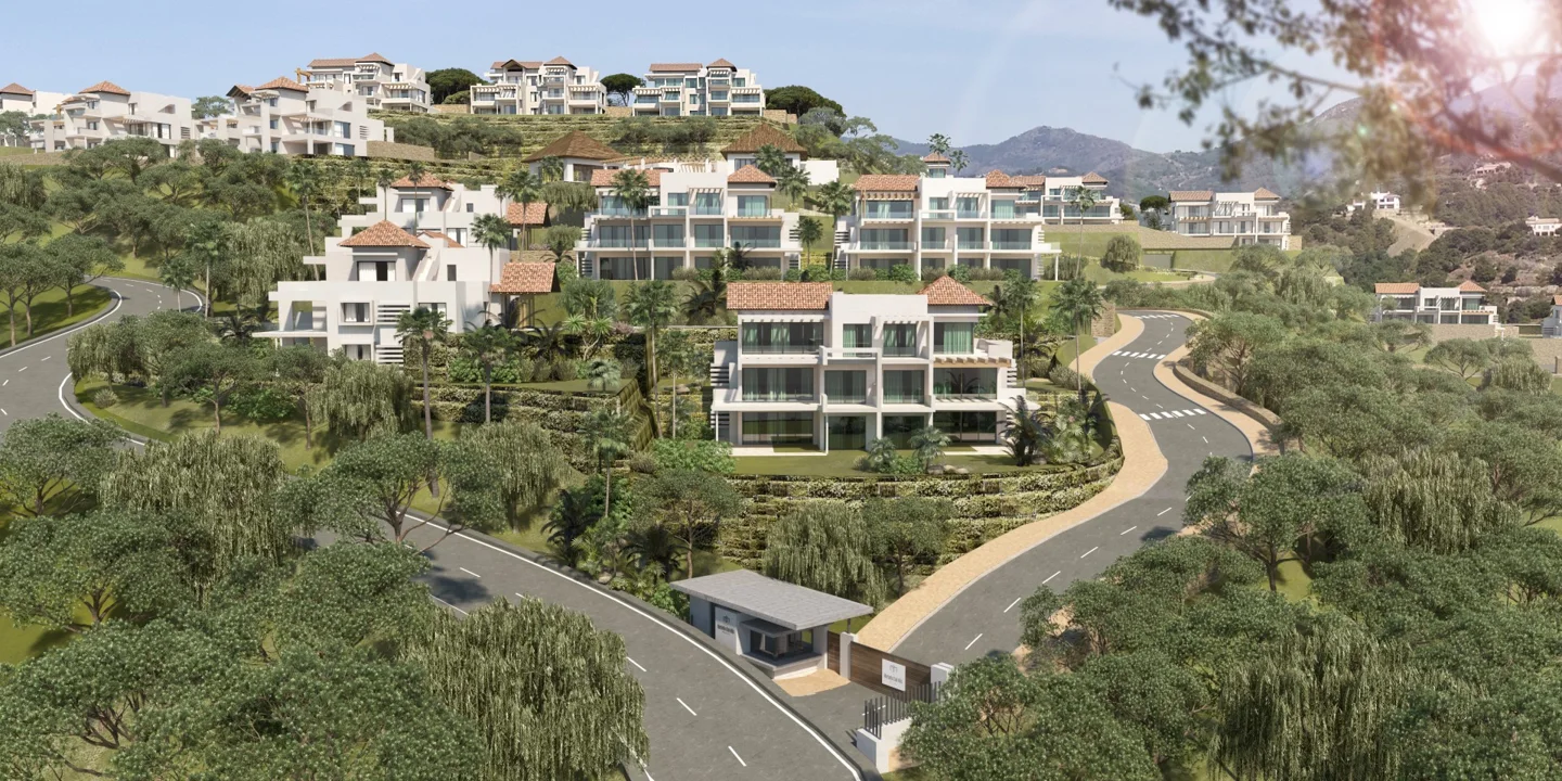 Marbella Club Golf Resort: Duplex apartment with garden and sea views