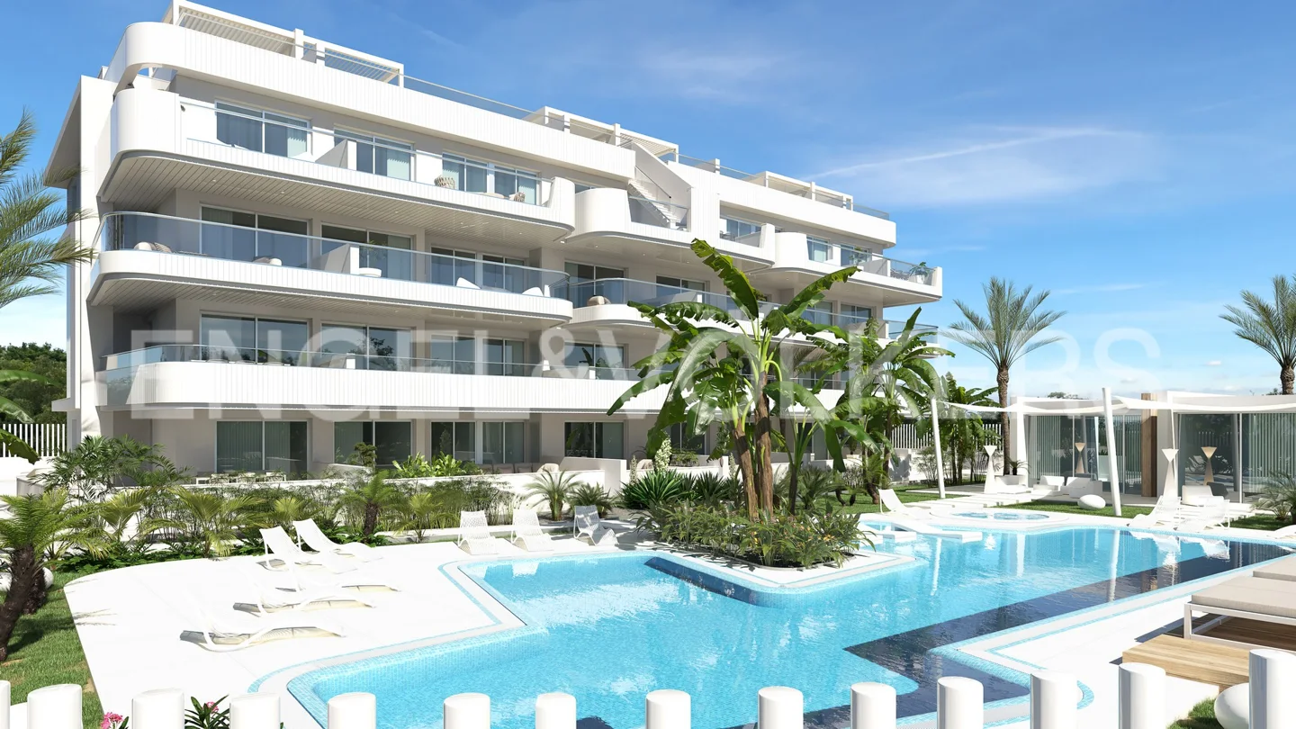 New build luxury penthouse in Lomas de Cabo Roig