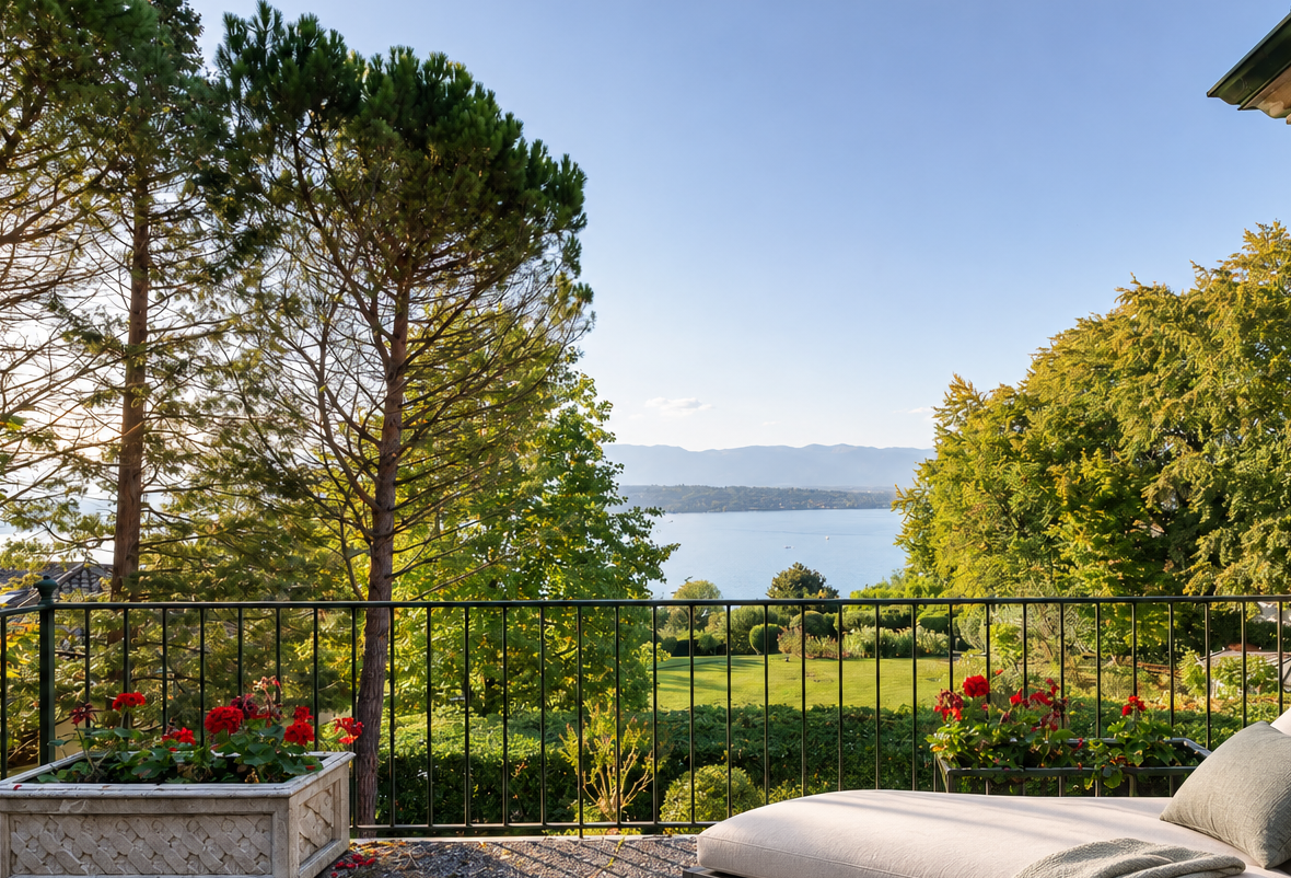 Characterful residence in the heart of Cologny