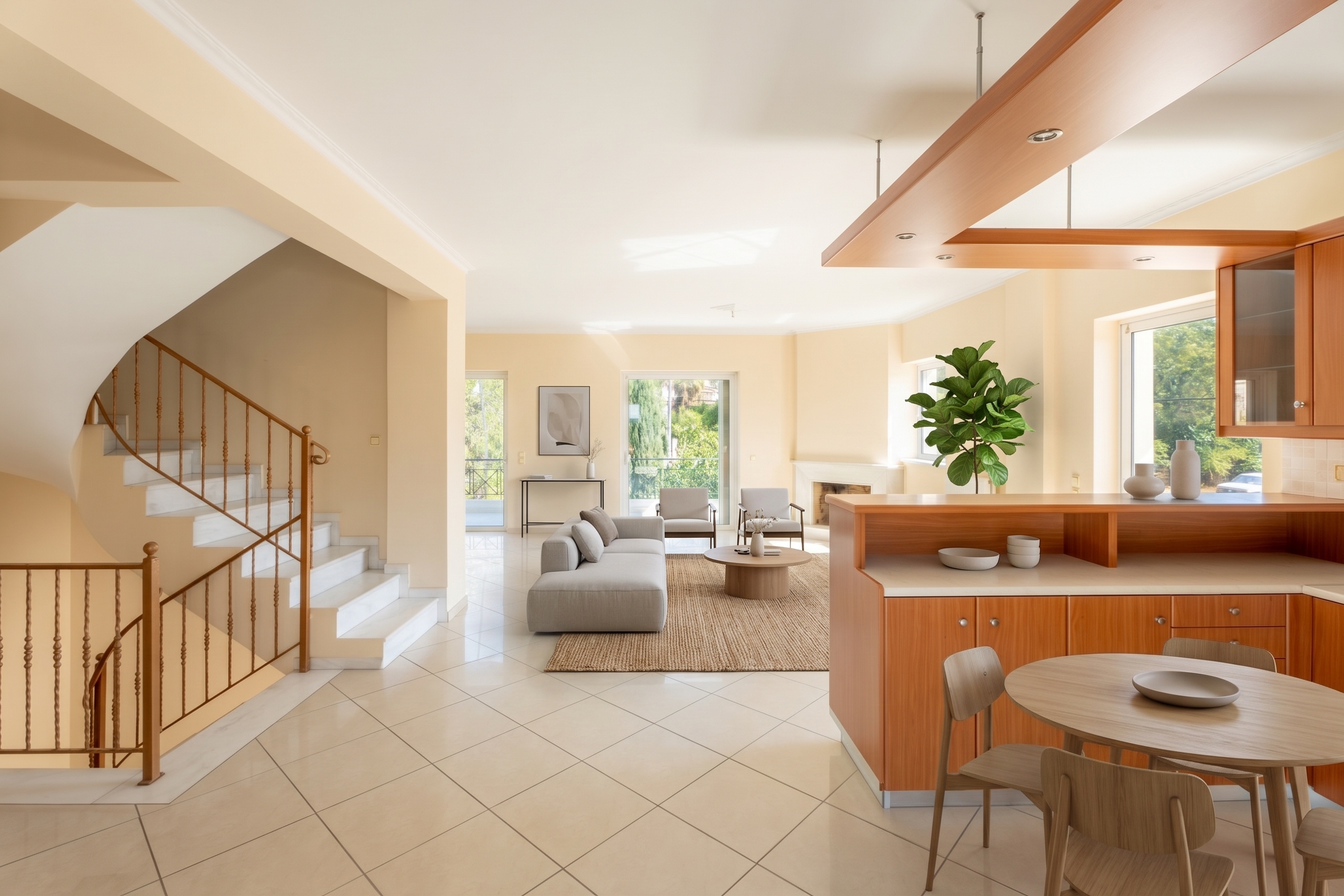 Exquisite 285 sq.m. family home in Melissia [AI-bewerkt]
