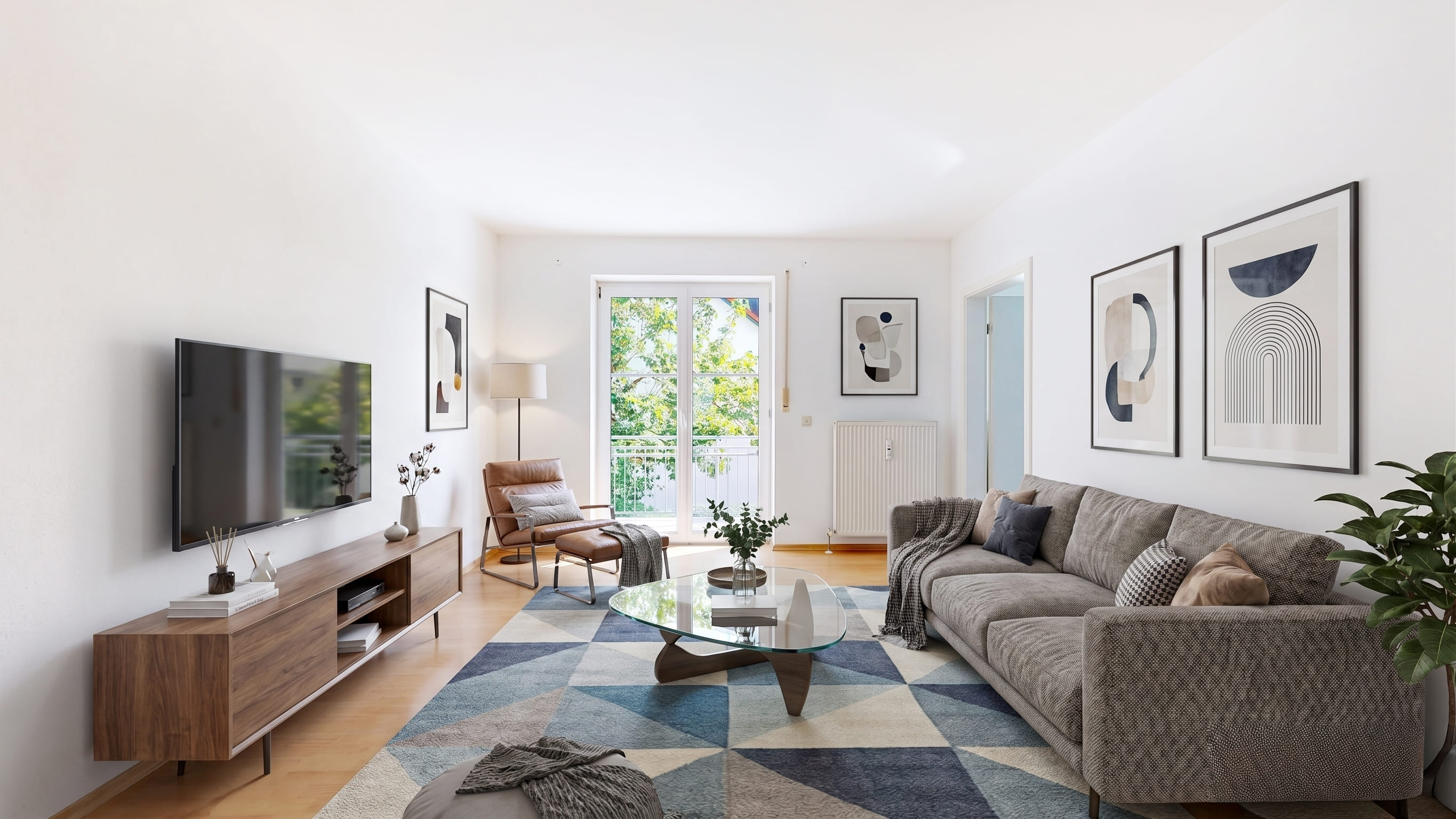 Ruhe und Komfort: 3-Zimmer-Wohnung mit zwei Tiefgaragenstellplätzen in Ingolstadt-Friedrichshofen