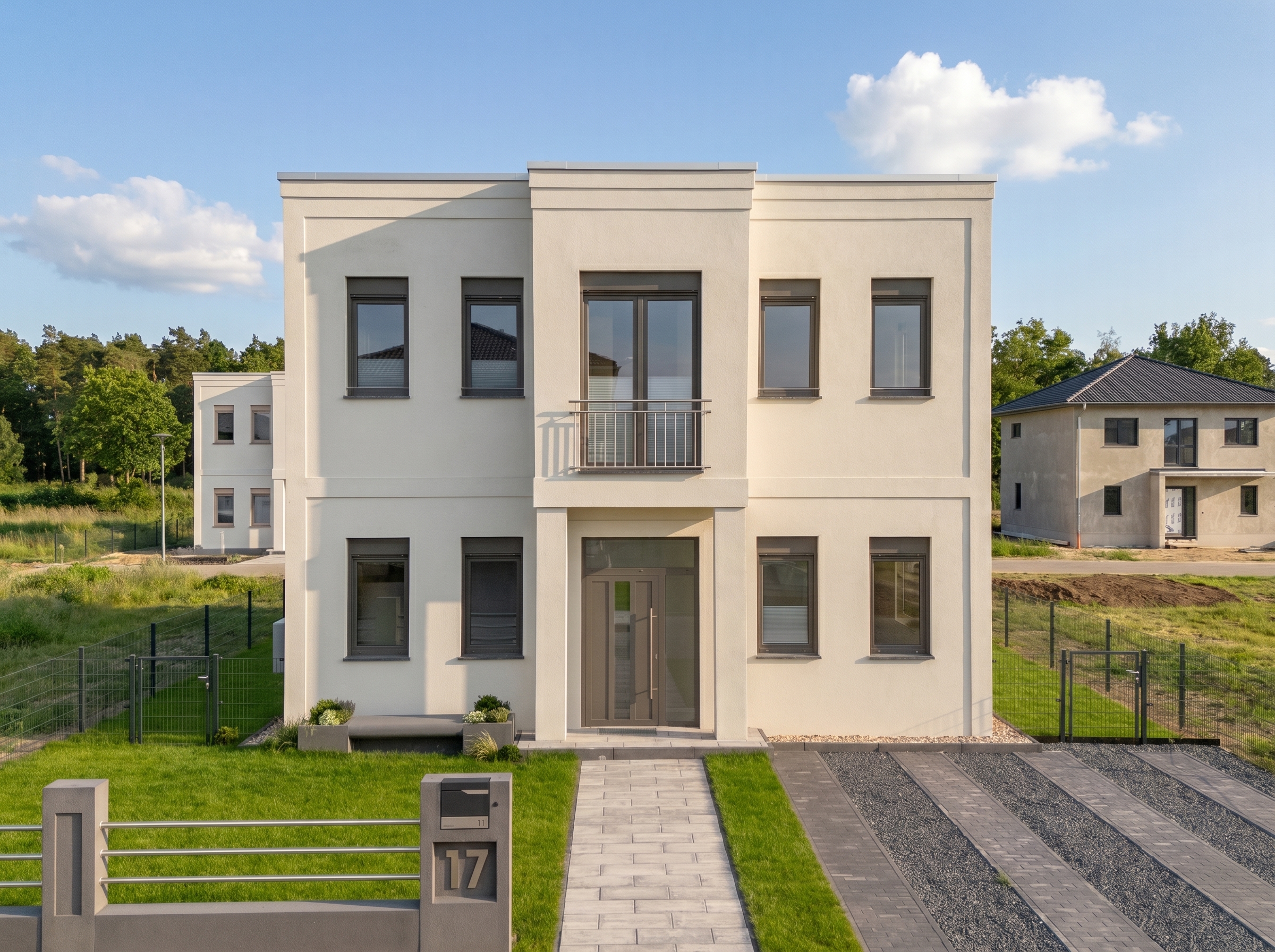 New-build city villa in Rousseau Park – Architectural elegance for families