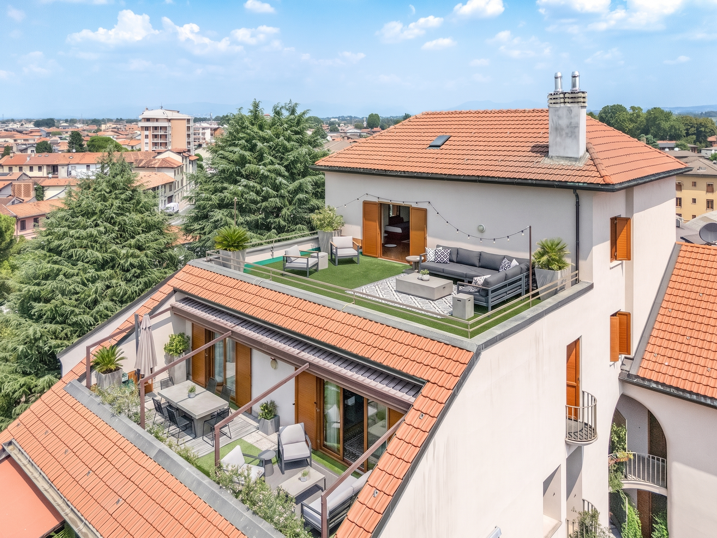 Exclusive residence, penthouse with panoramic views