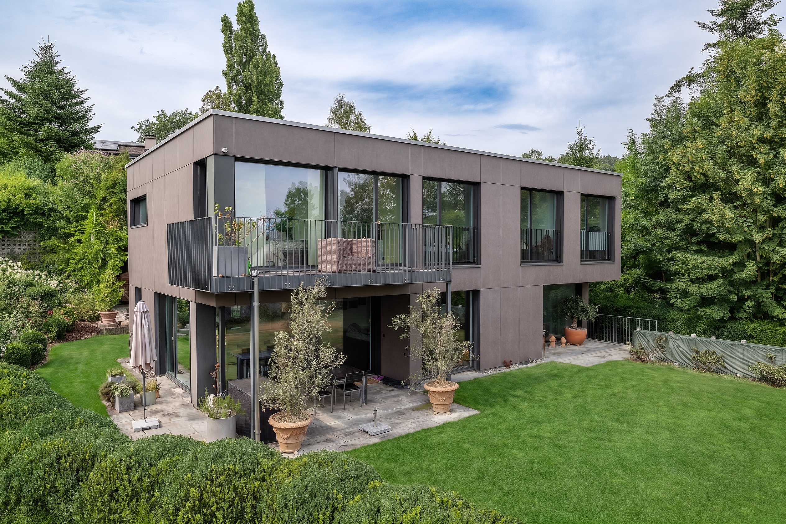 A modern home with plenty of space to live