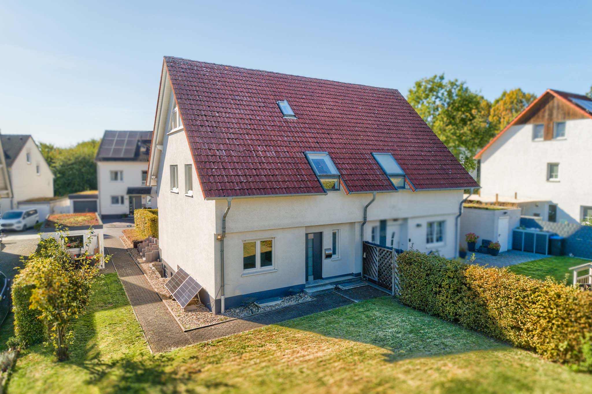 Familienglück in der Schwerterheide - Gepflegte Doppelhaushälfte mit schönem Garten
