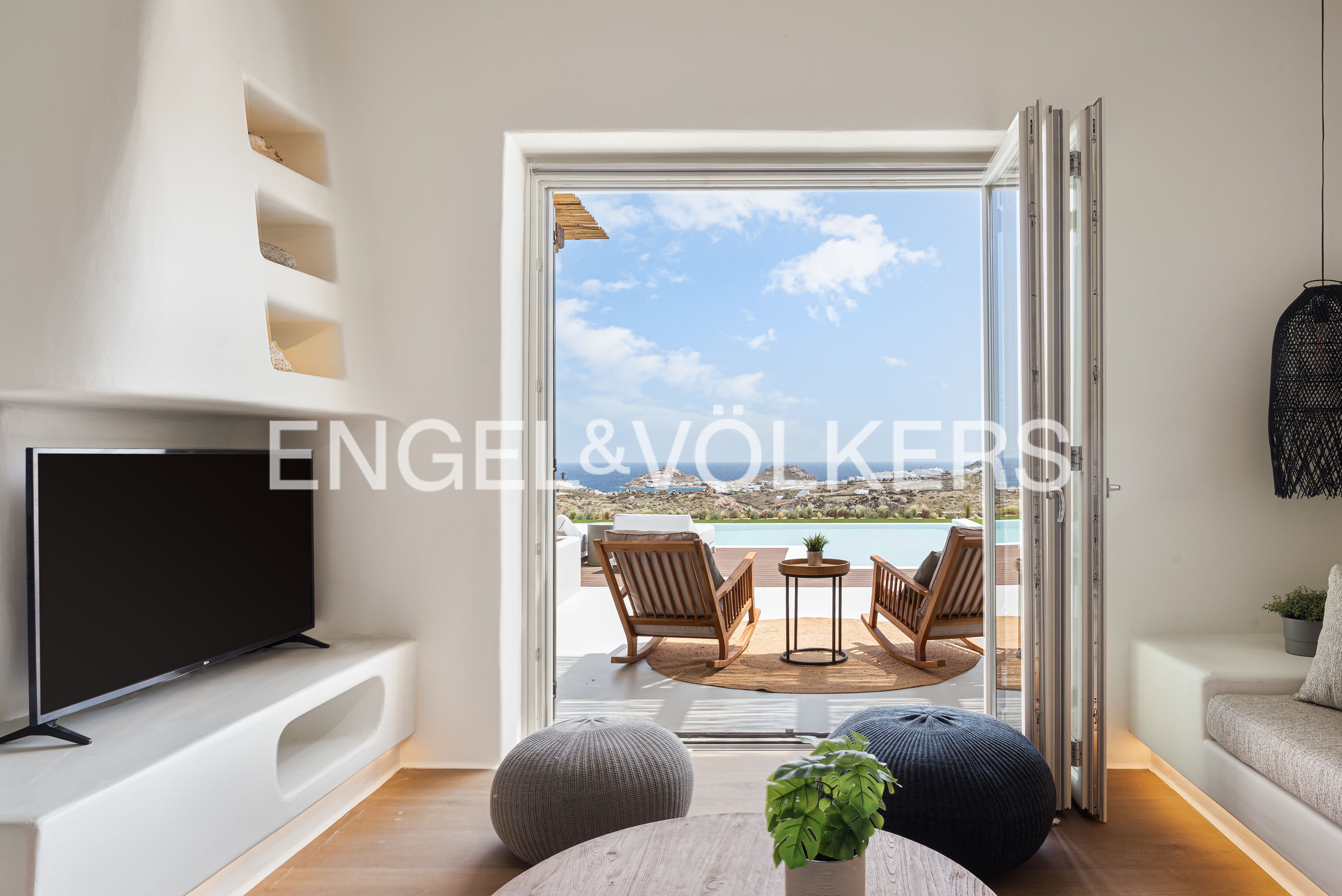 Premium Villa in Mykonos with Pool & Sea Views