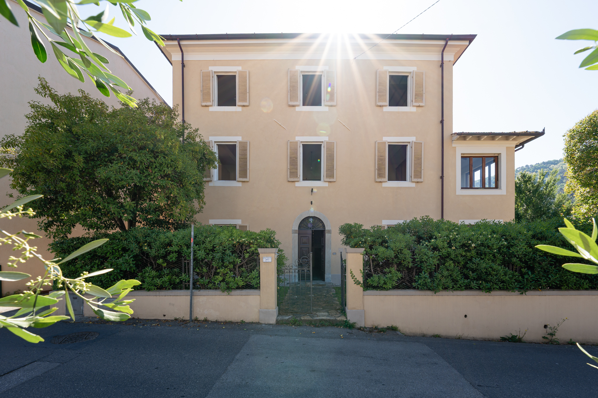 Discover Timeless Tuscan Elegance in Bozzano, near Massarosa—Restored 1800 Estate with 8 Bedrooms, Fireplace, Stone & Parquet Floors, Private Garden and Garage