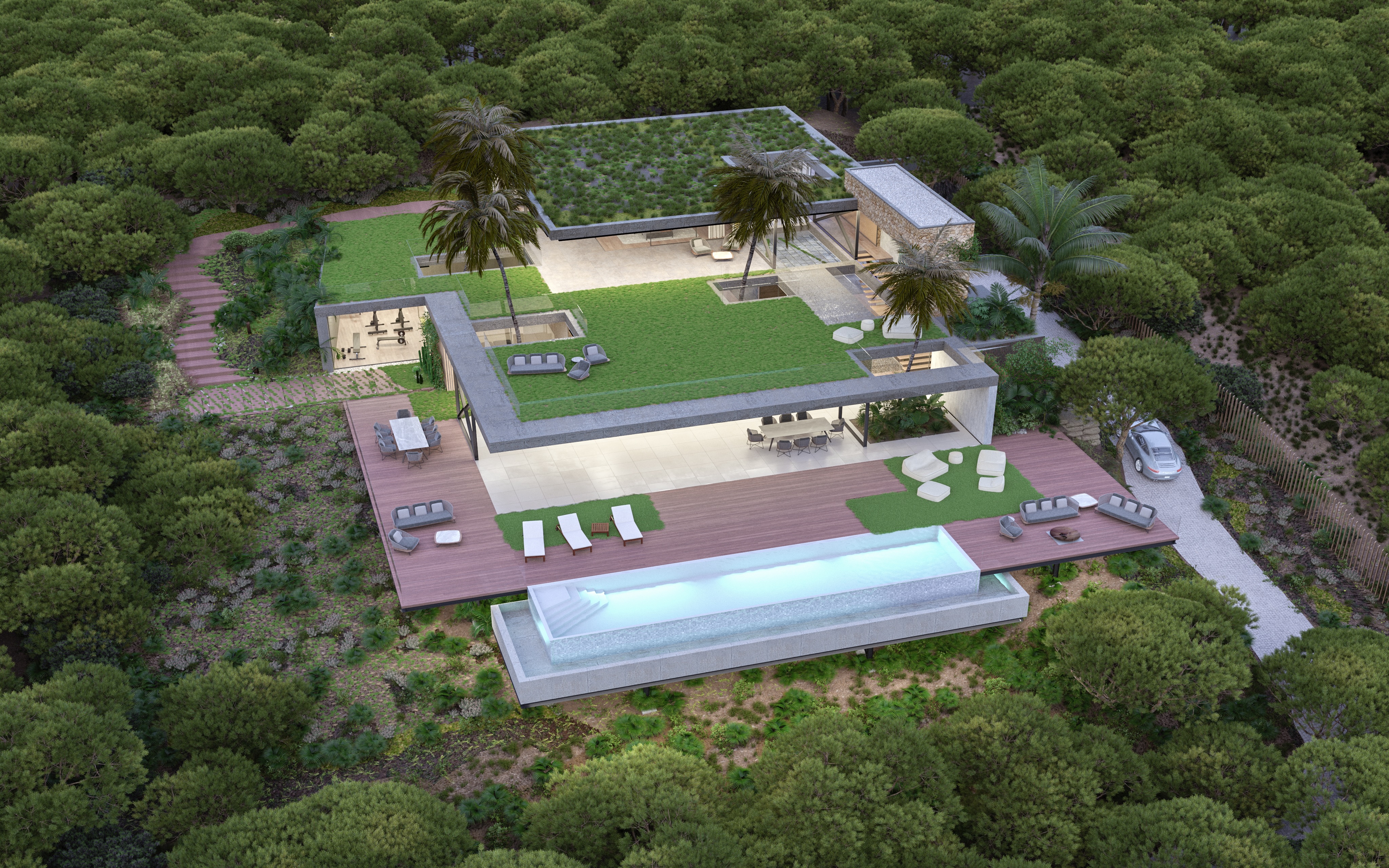 Spectacular turnkey Villa with Panoramic Seaviews, Sotogrande